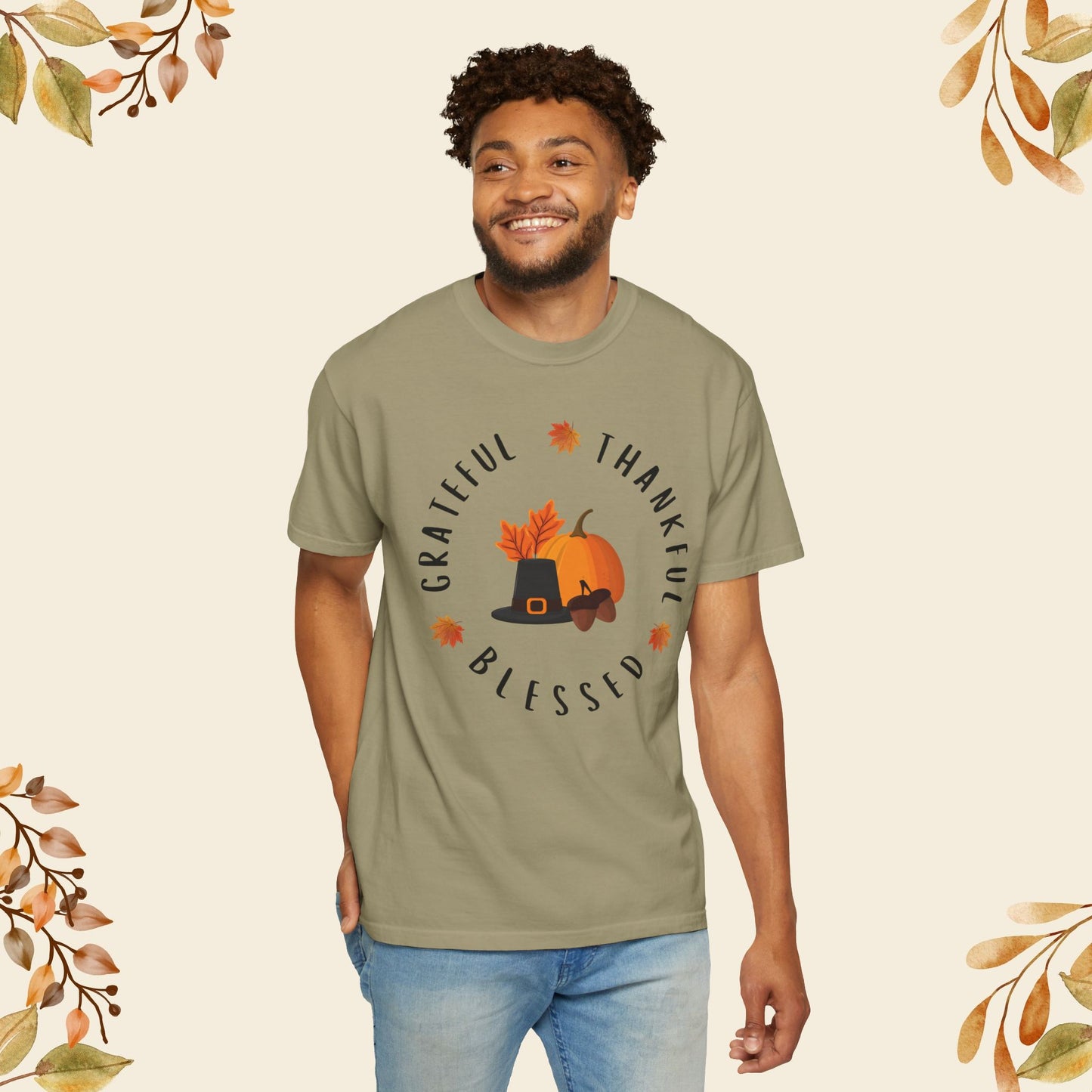 Grateful-Thankful-Blessed T-shirt