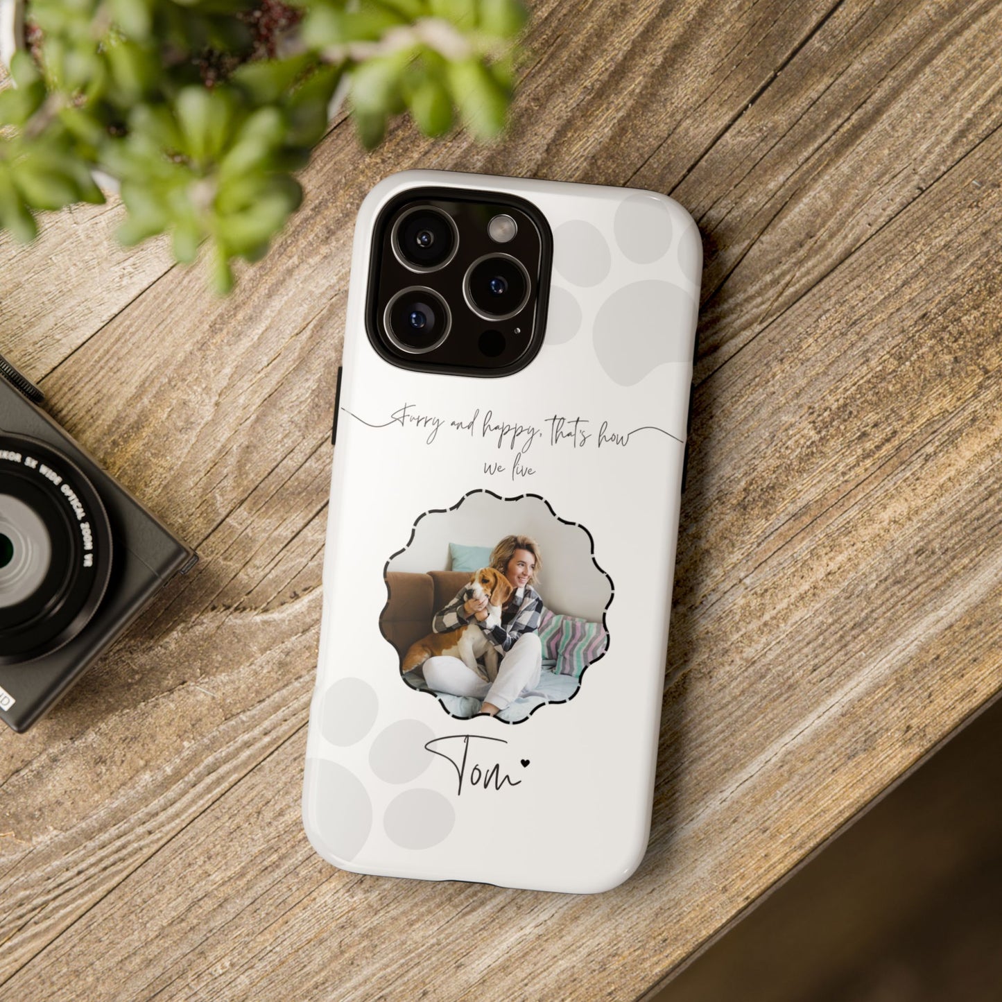 Personalized Name+Photo Phone Case