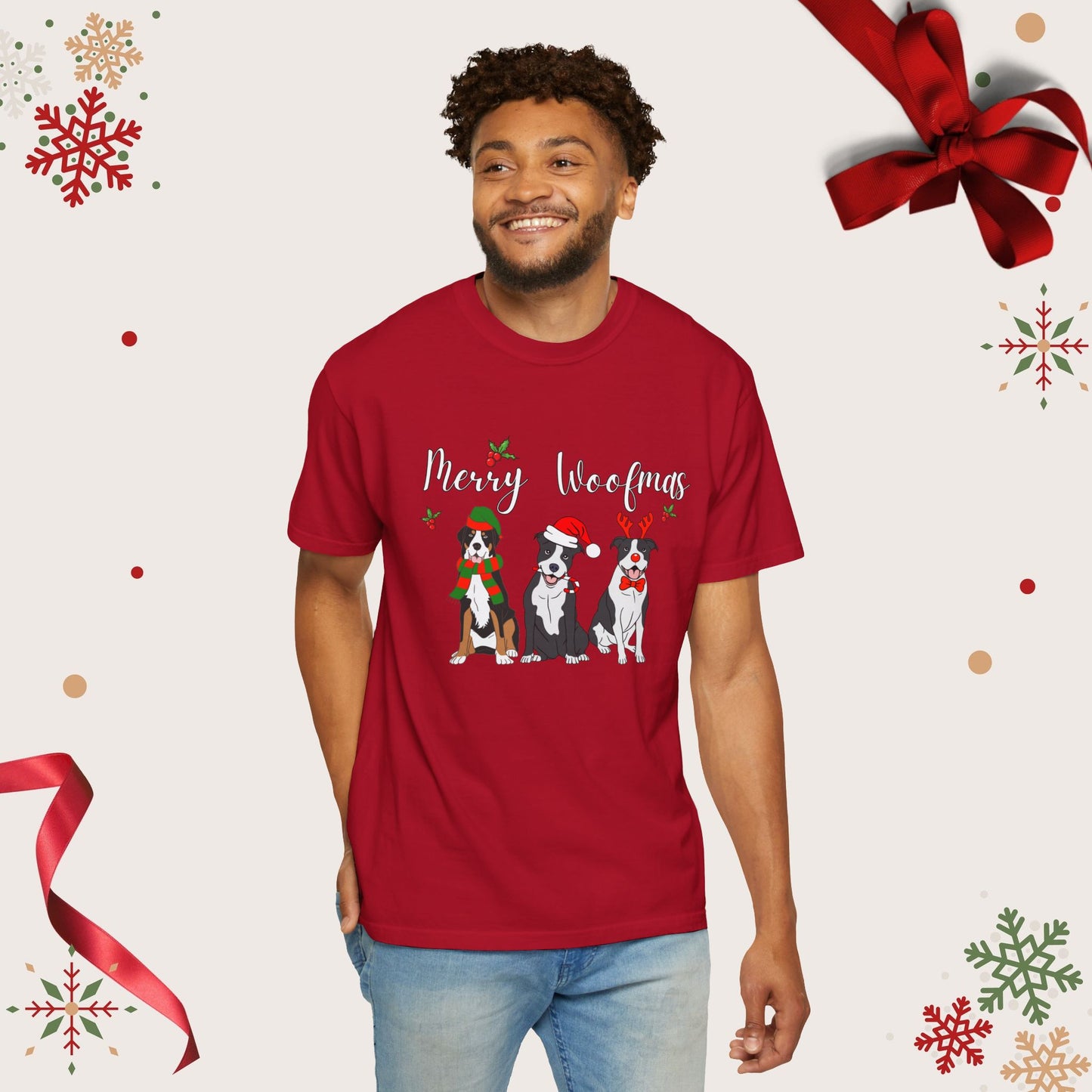 Merry Woofmas T-shirt