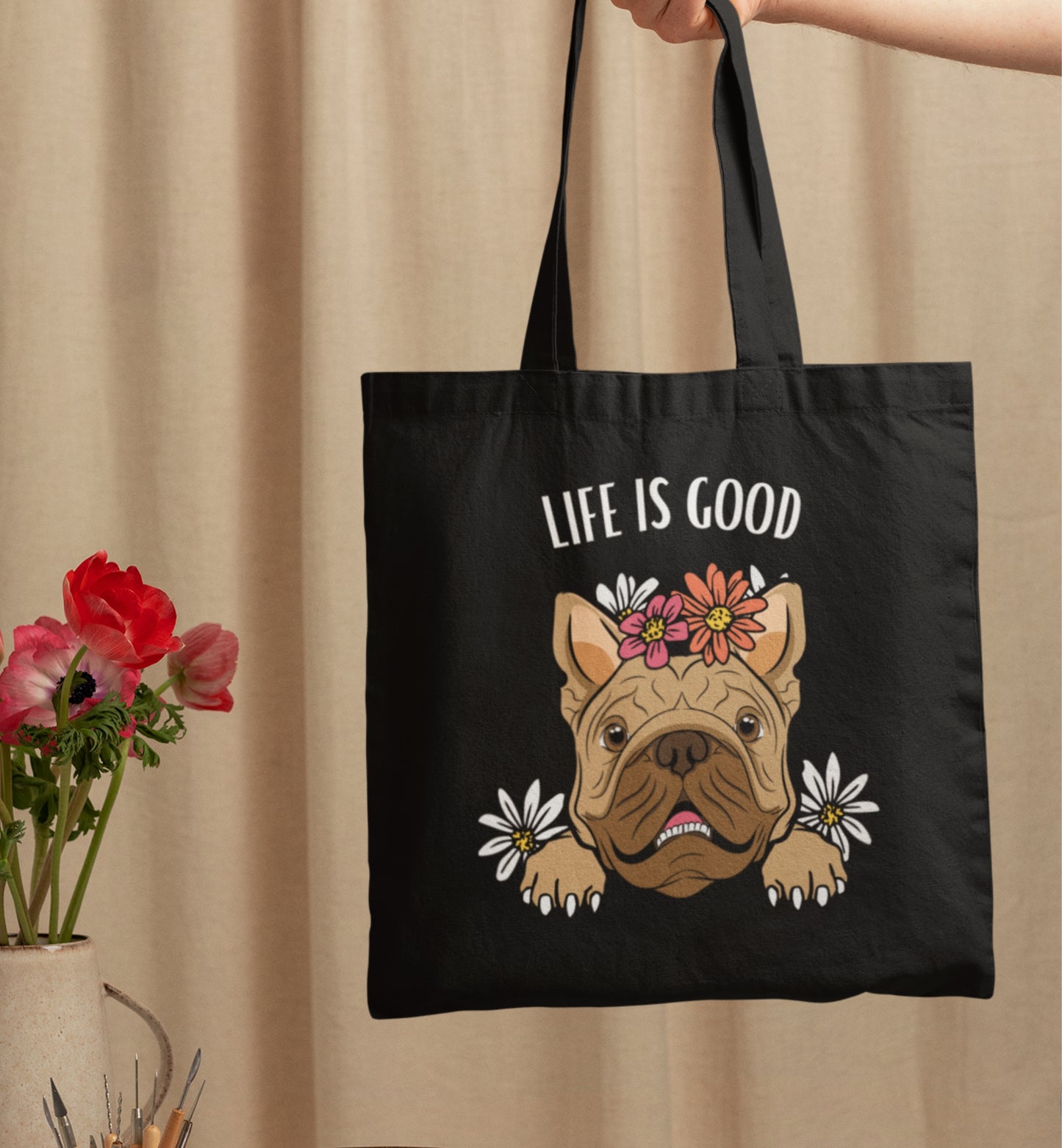 Life is Good Tote Bag