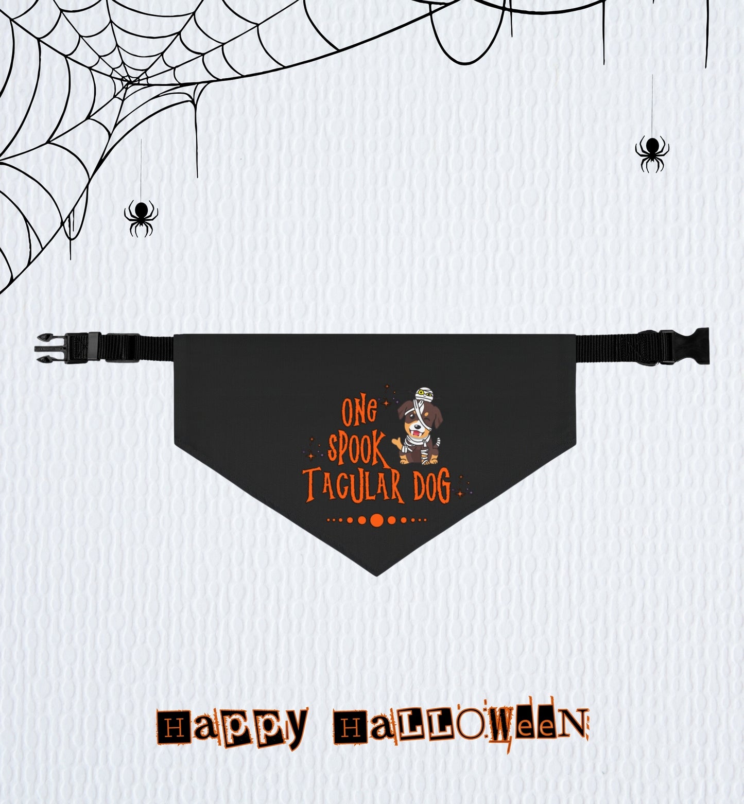 Spooktacular Dog Bandana Collar