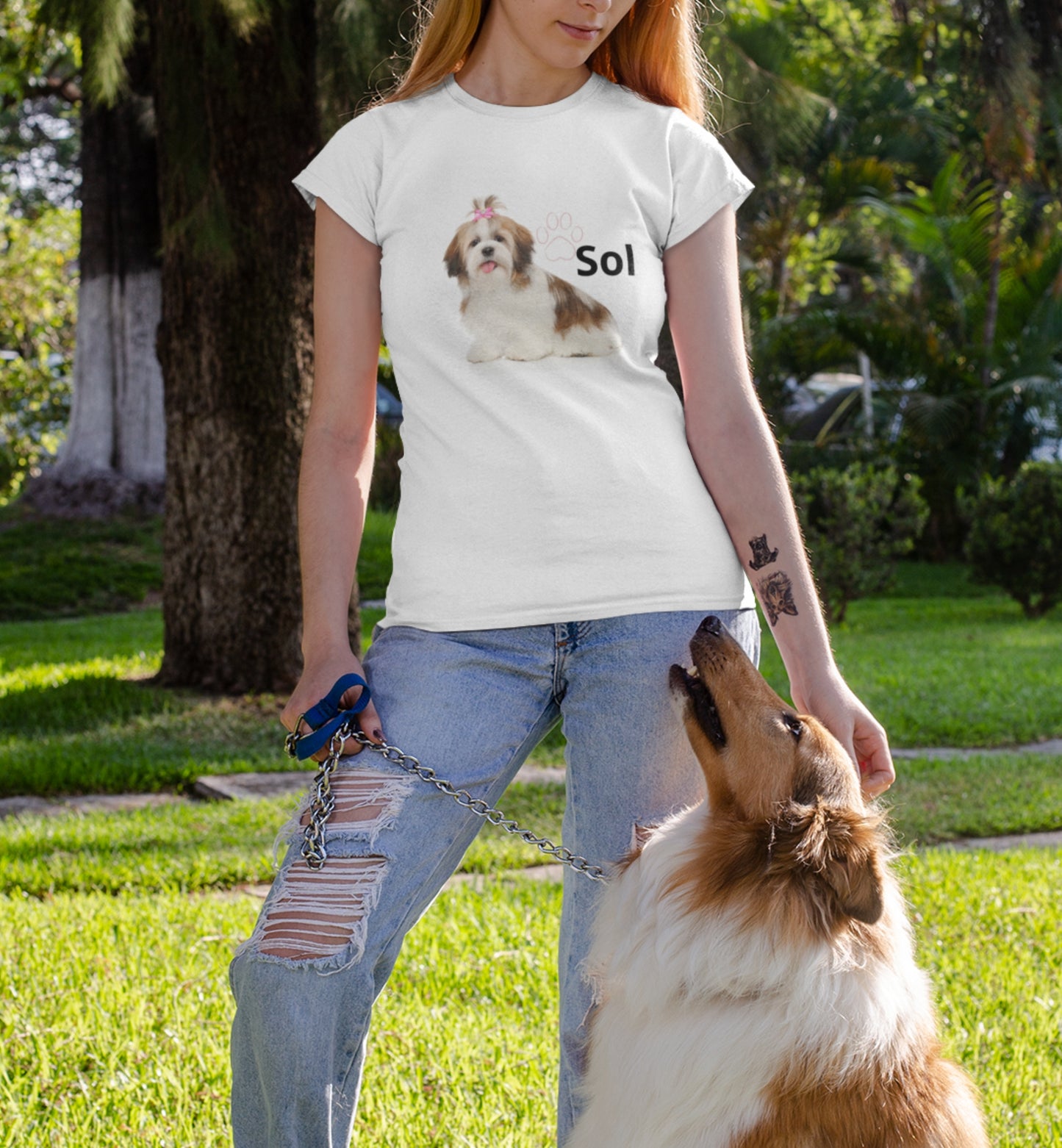 Personalized Name+Photo T-shirt