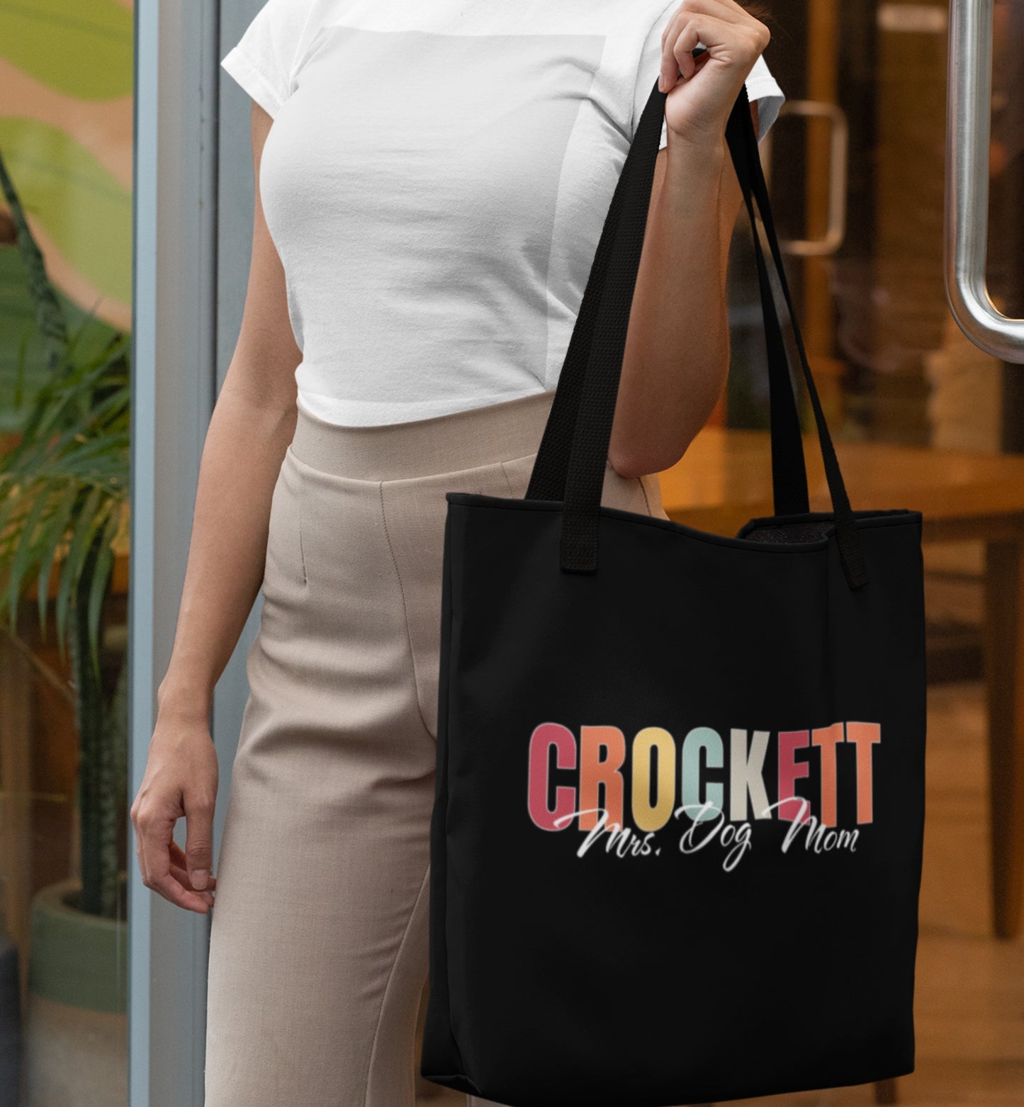Personalized Name Tote Bag