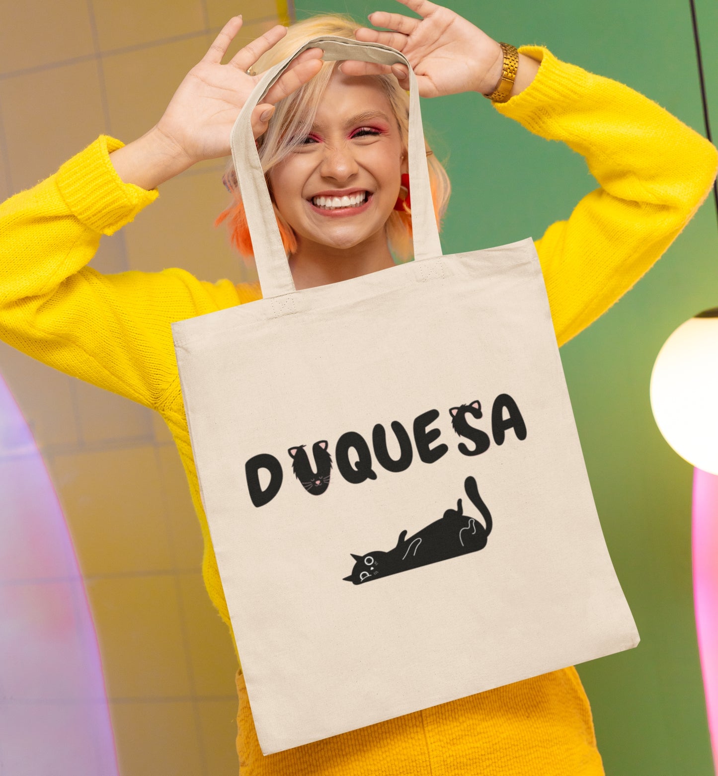 Personalized Name Tote Bag