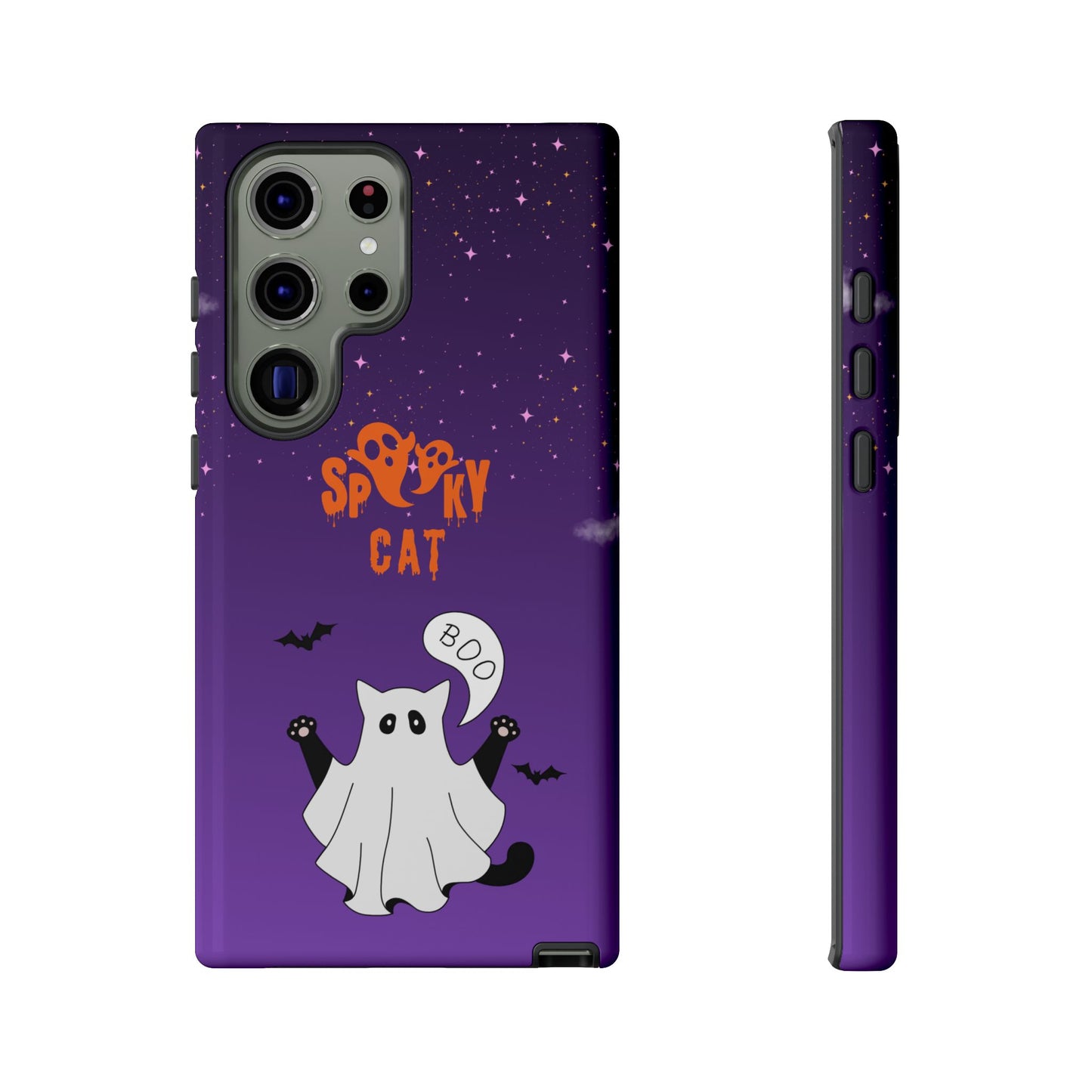 Spooky Cat Phone Cases