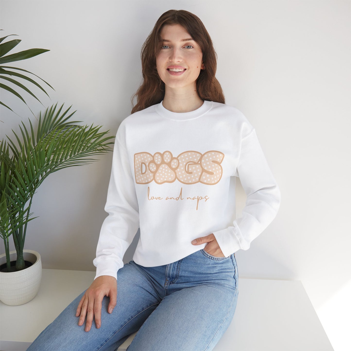 Dogs, Love And Naps Sweatshirt