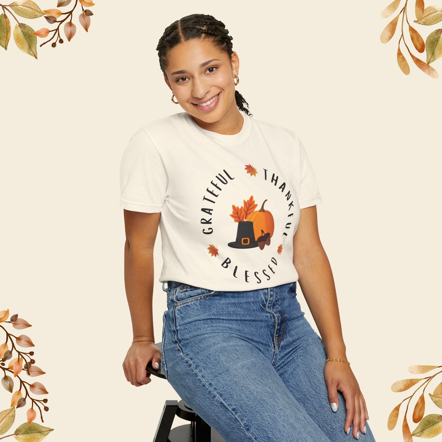 Grateful-Thankful-Blessed T-shirt