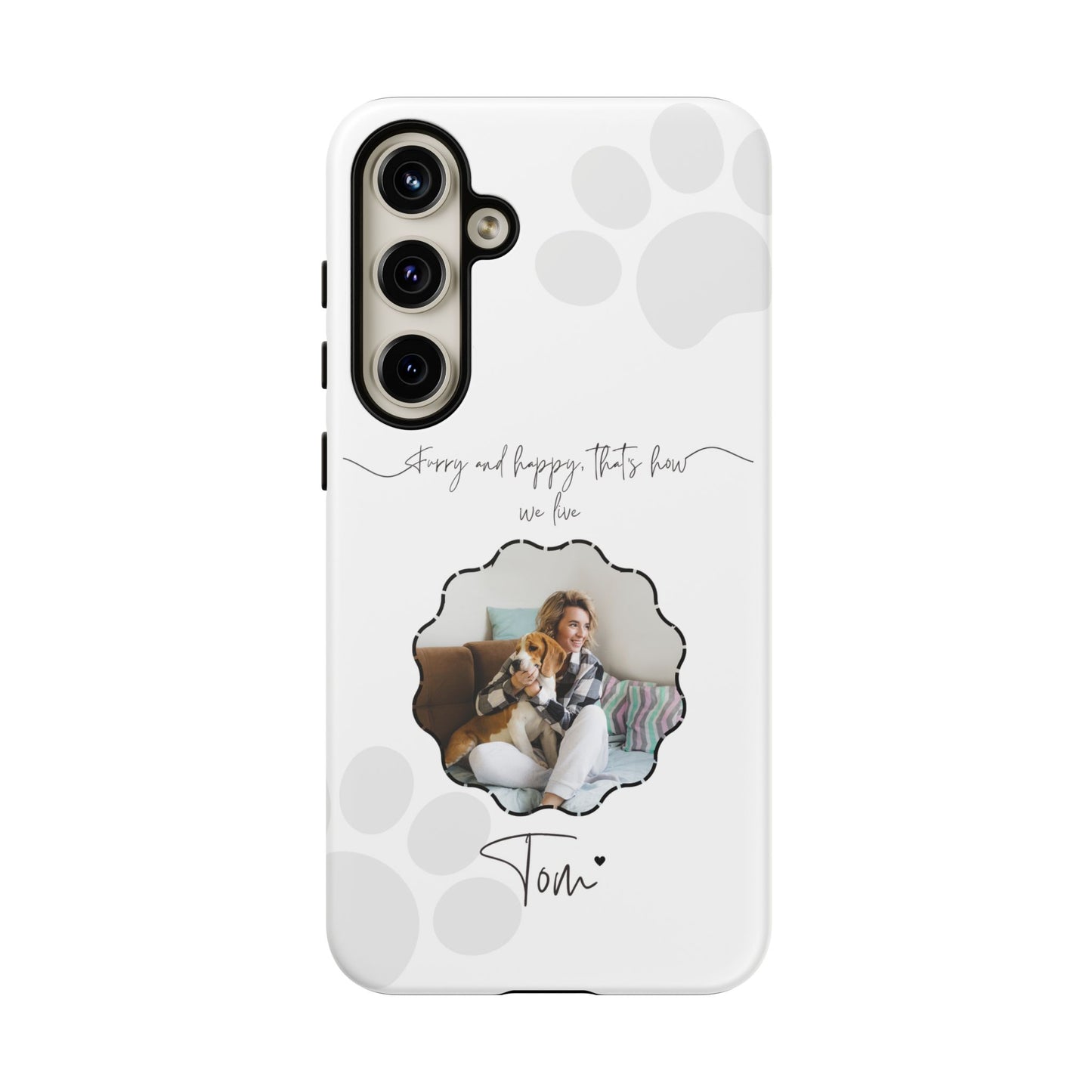 Personalized Name+Photo Phone Case