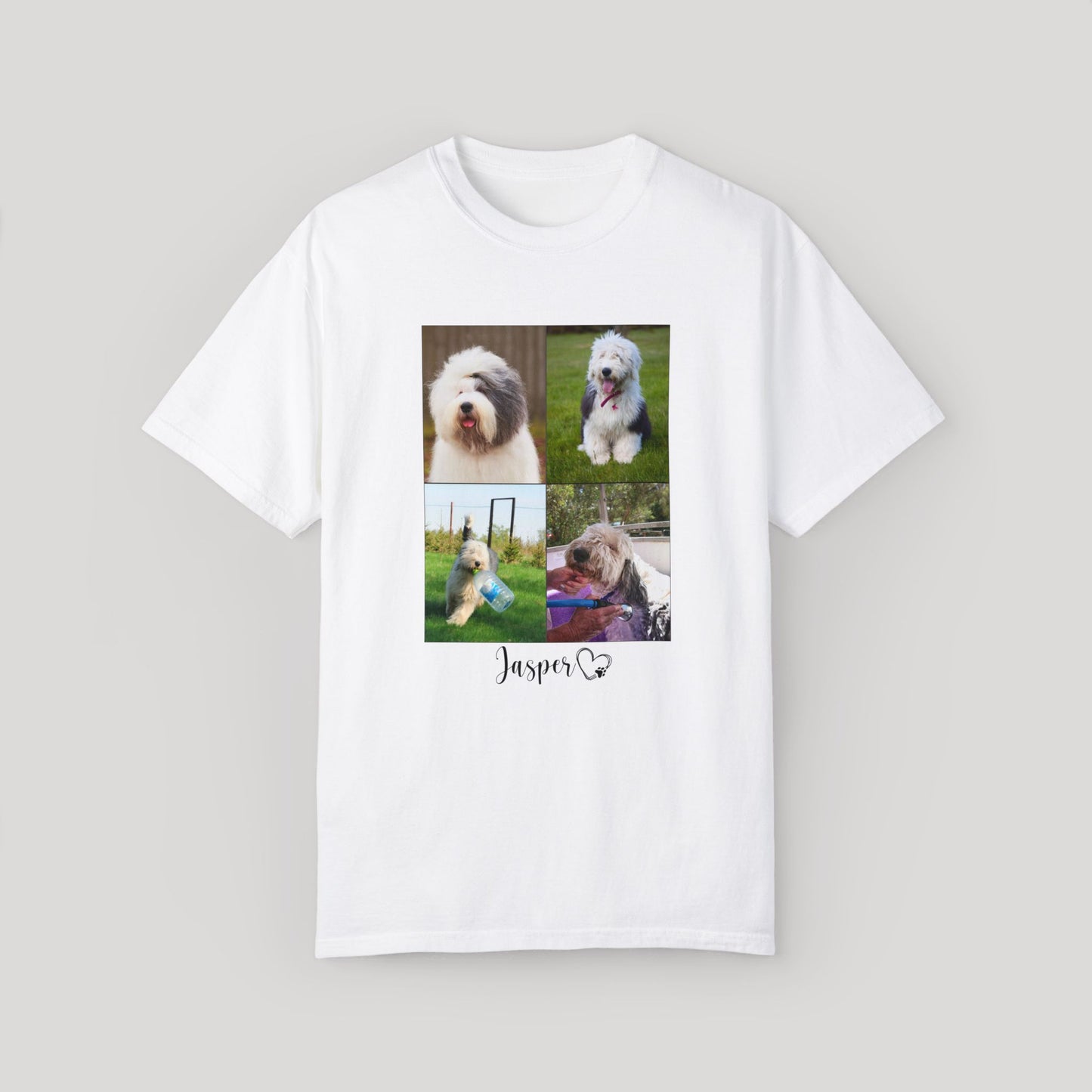 Personalized Name+Photos (4) T-shirt