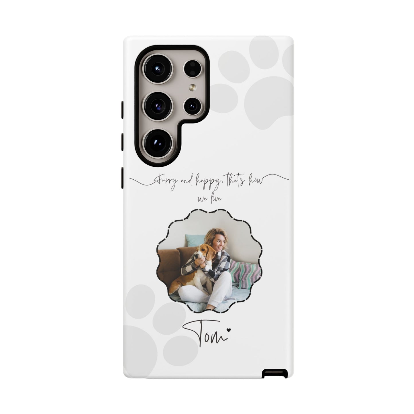 Personalized Name+Photo Phone Case