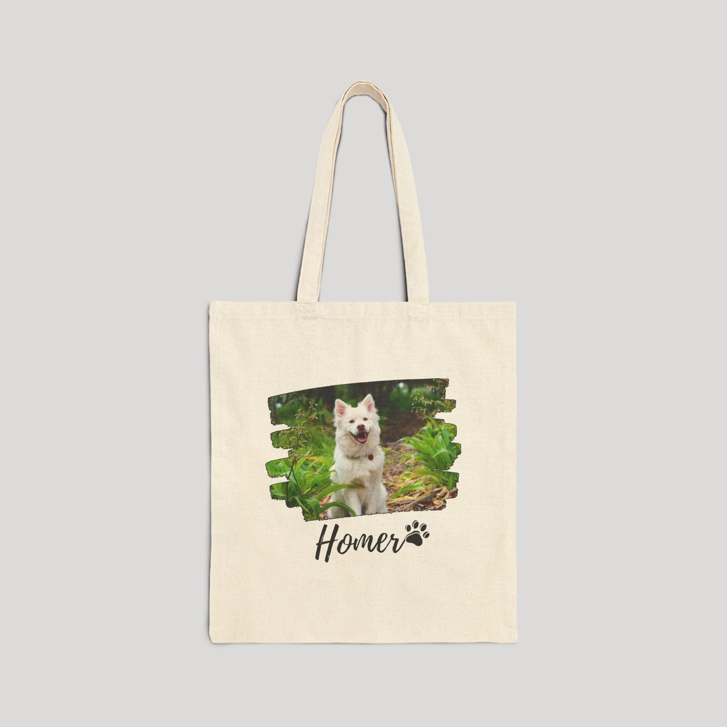 Personalized Name+Photo Tote Bag