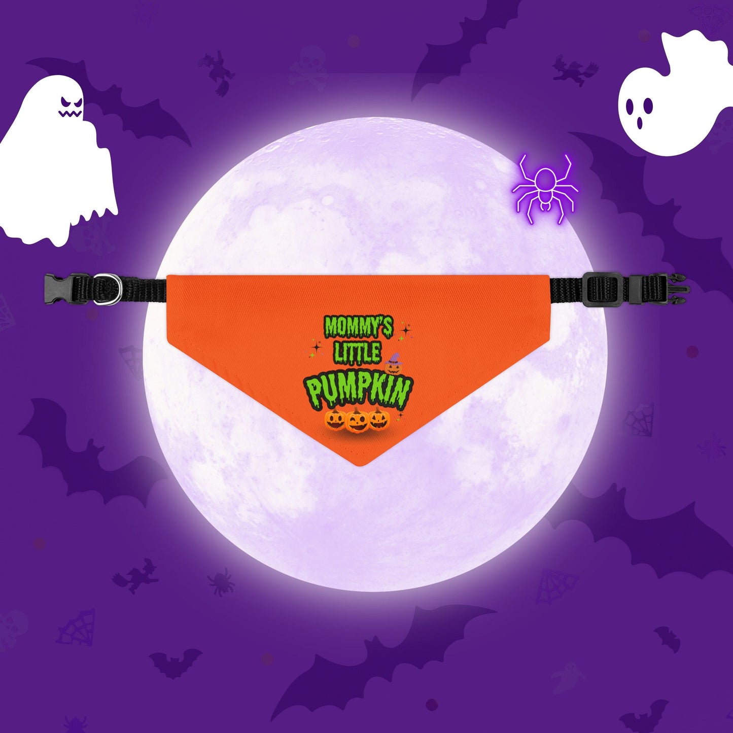 Pumpkin Bandana Collar