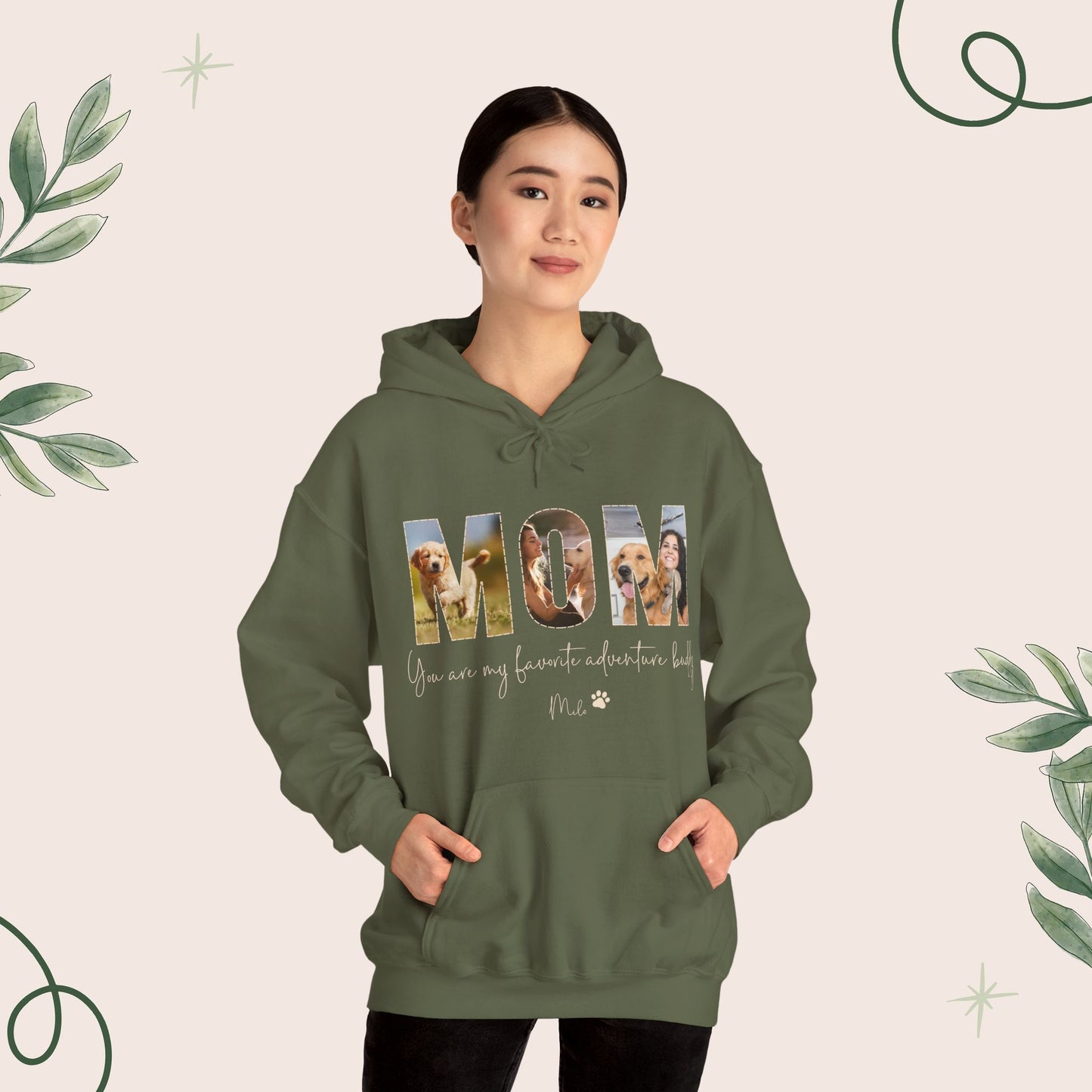 Personalized Name+Photo Hoodie