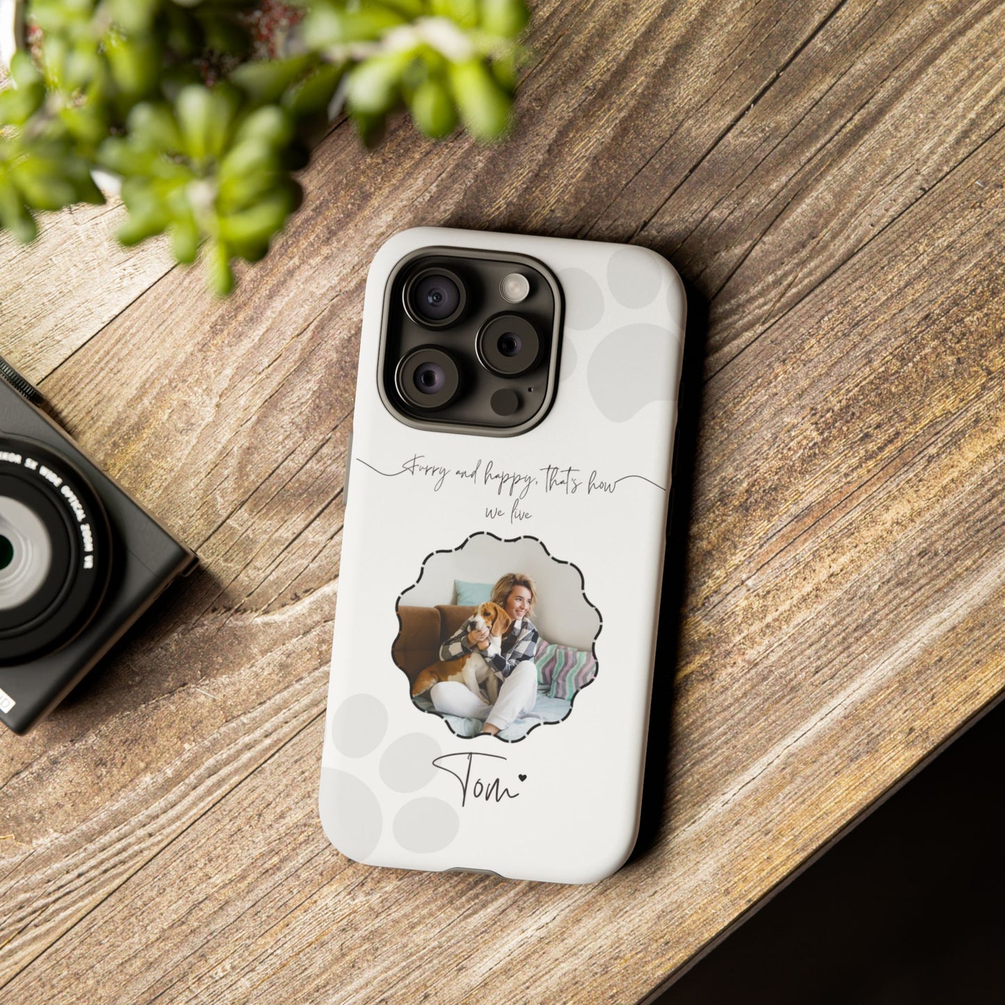 Personalized Name+Photo Phone Case
