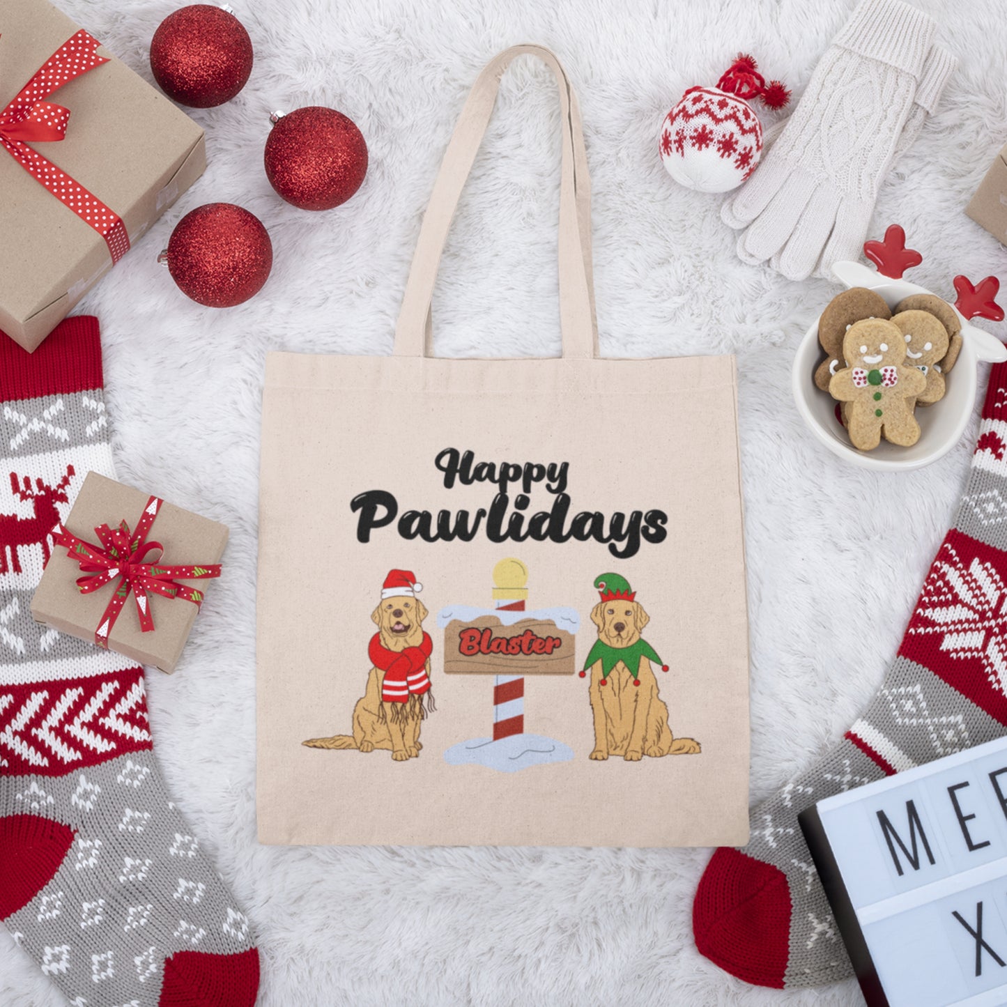 Personalized Name Tote Bag