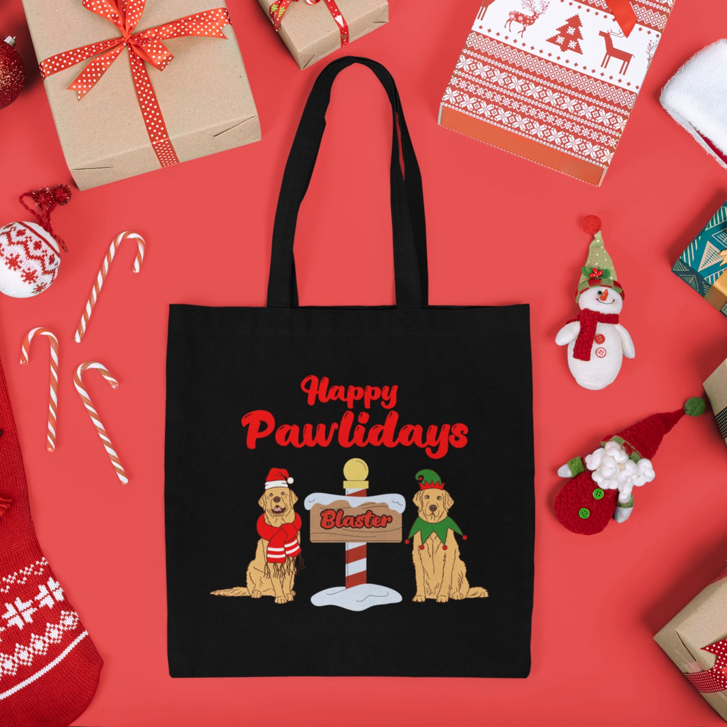 Personalized Name Tote Bag
