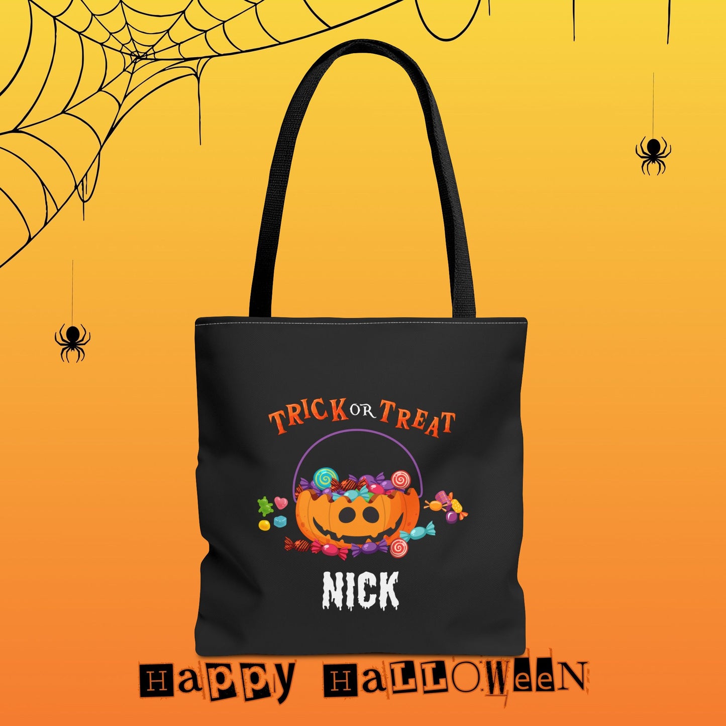 Trick or Treat Tote Bag
