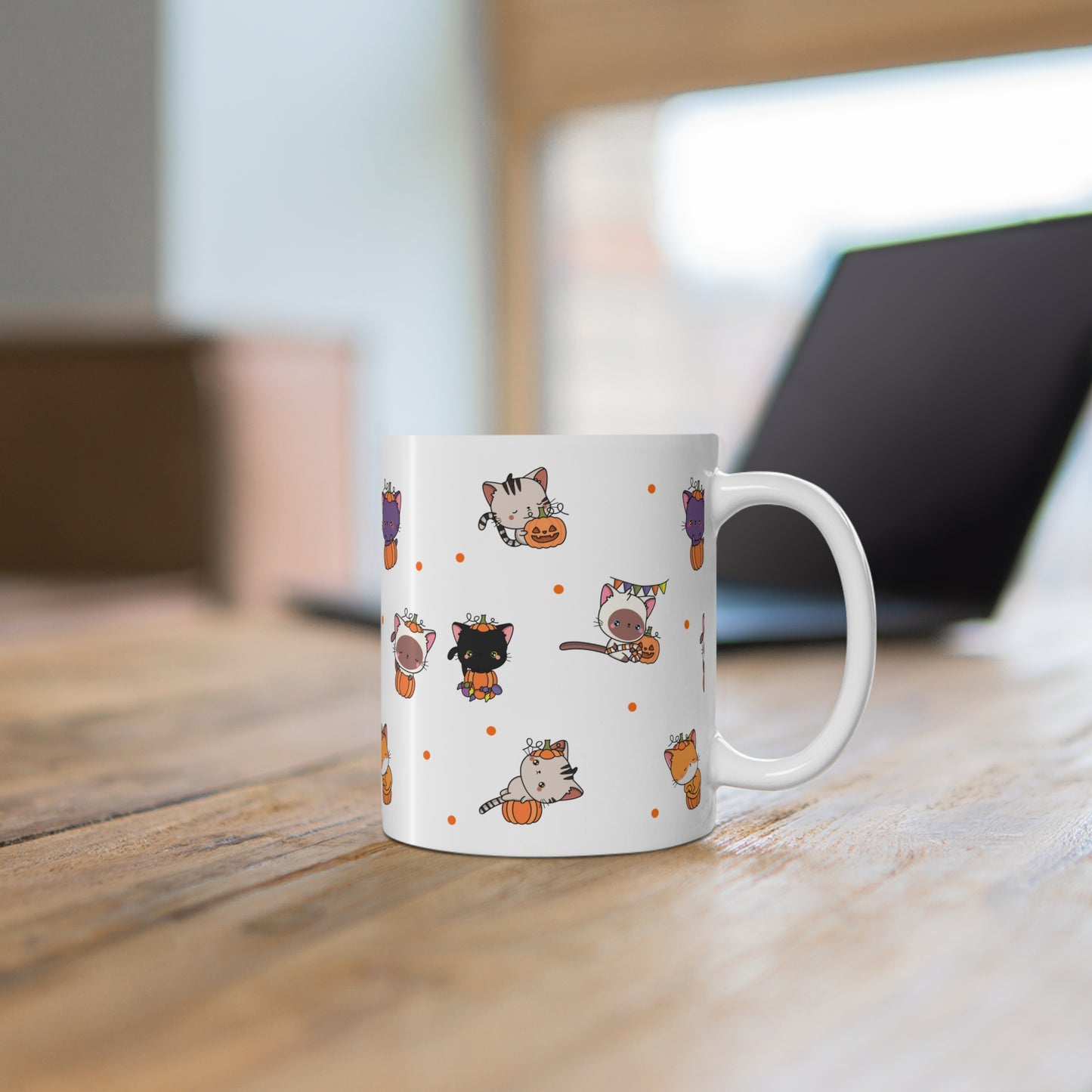 Halloween Cats Mug