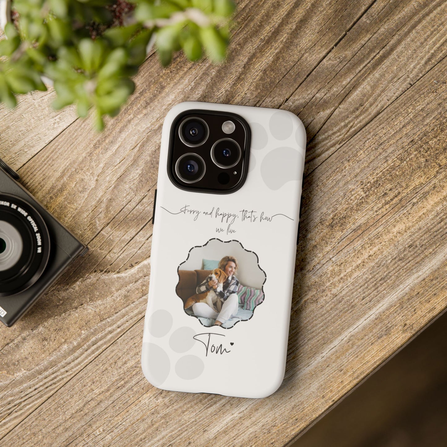Personalized Name+Photo Phone Case
