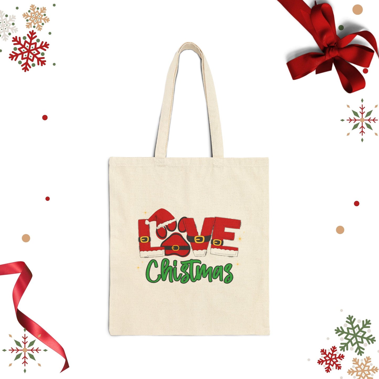 Love Christmas Tote Bag