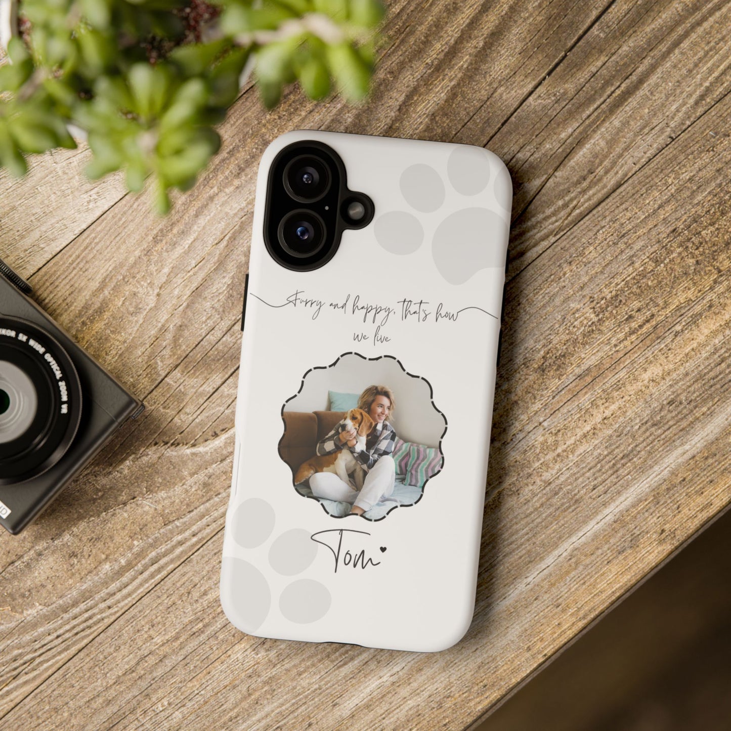 Personalized Name+Photo Phone Case