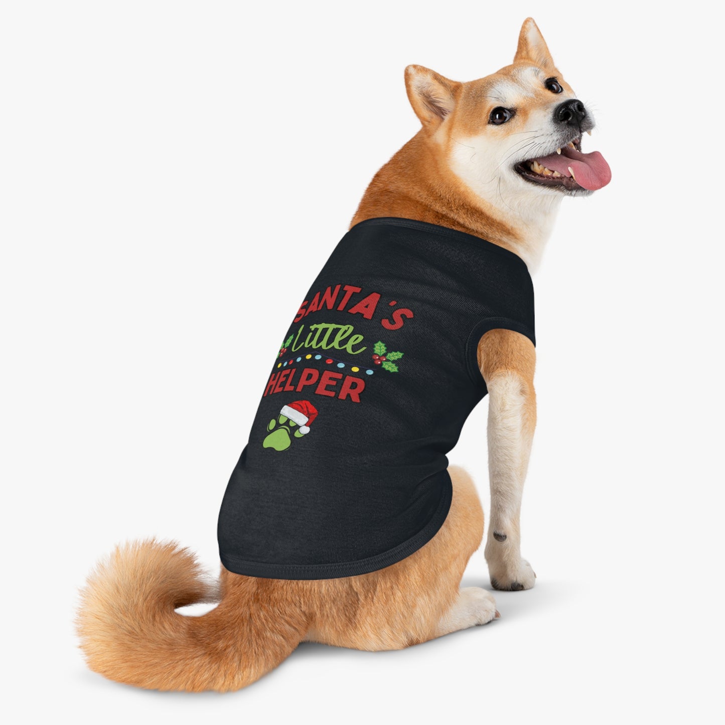 Santa's Little Helper Tank Top