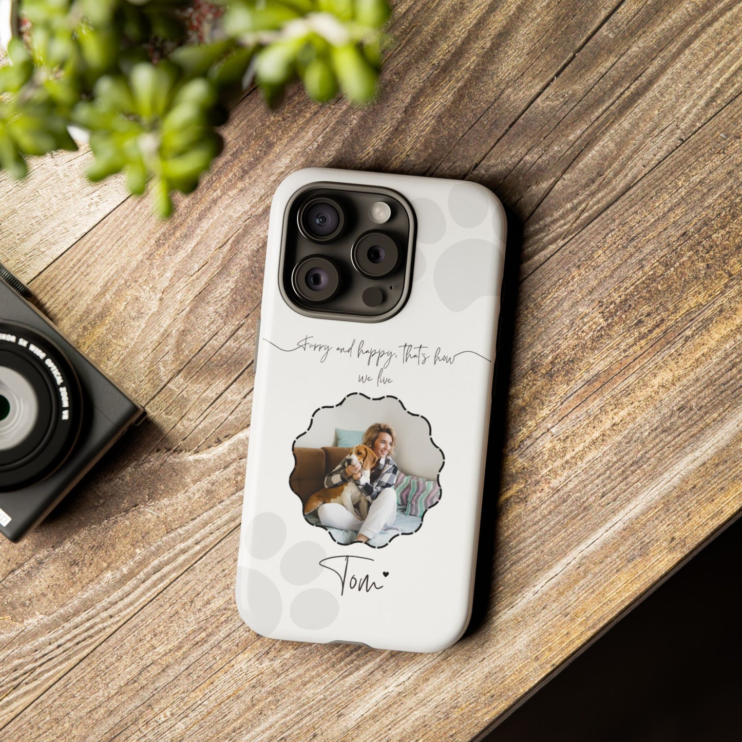 Personalized Name+Photo Phone Case