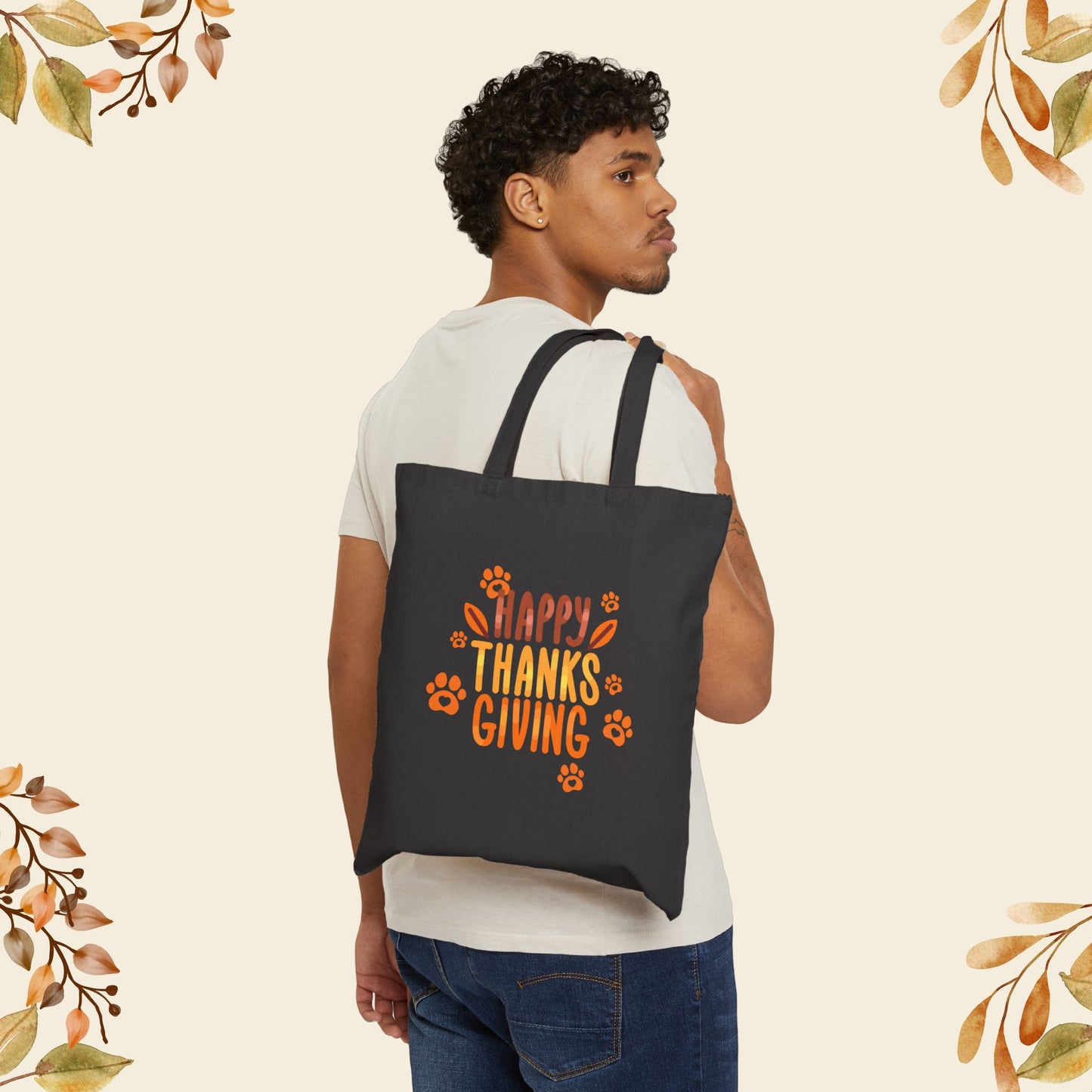 Happy Thanksgiving Tote Bag
