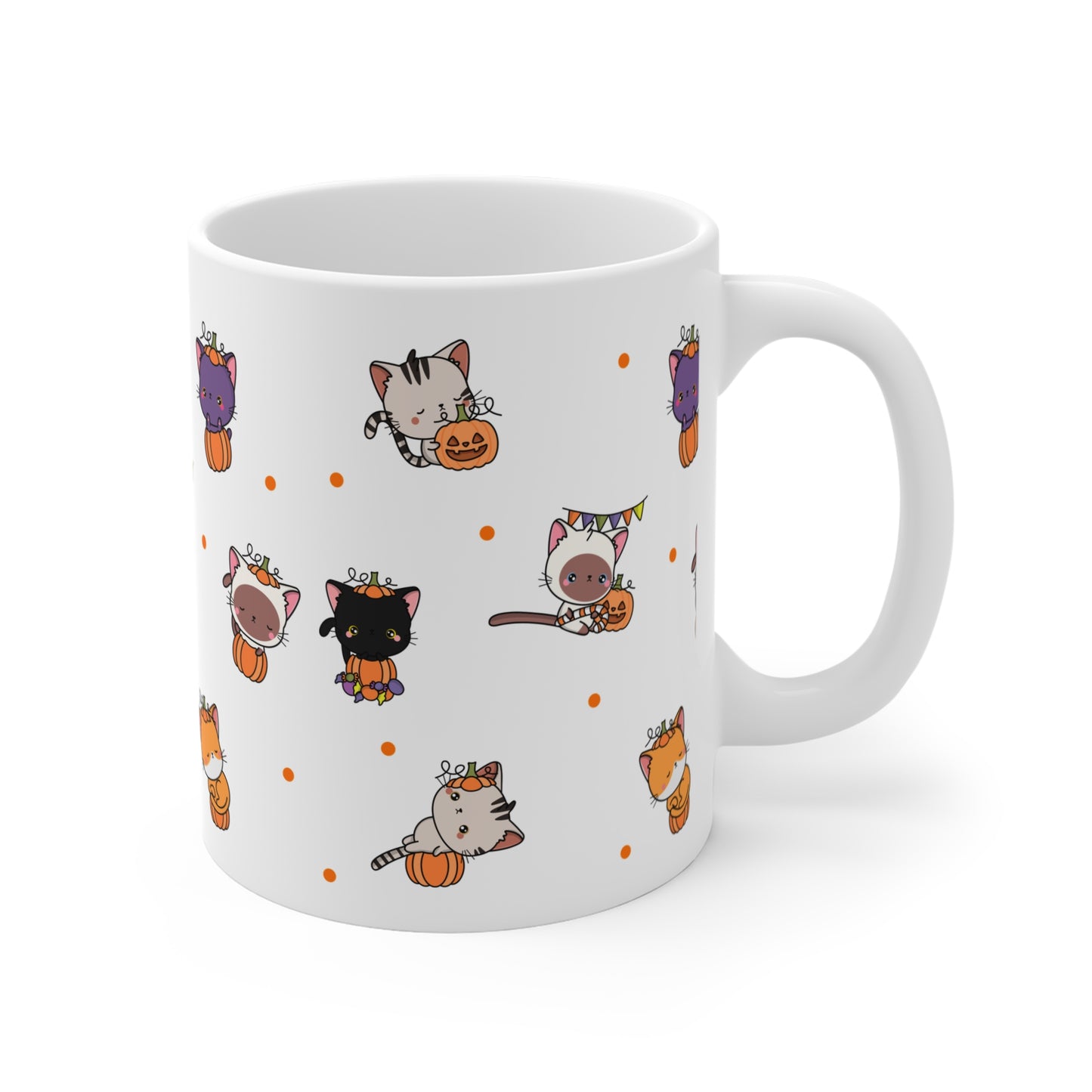 Halloween Cats Mug