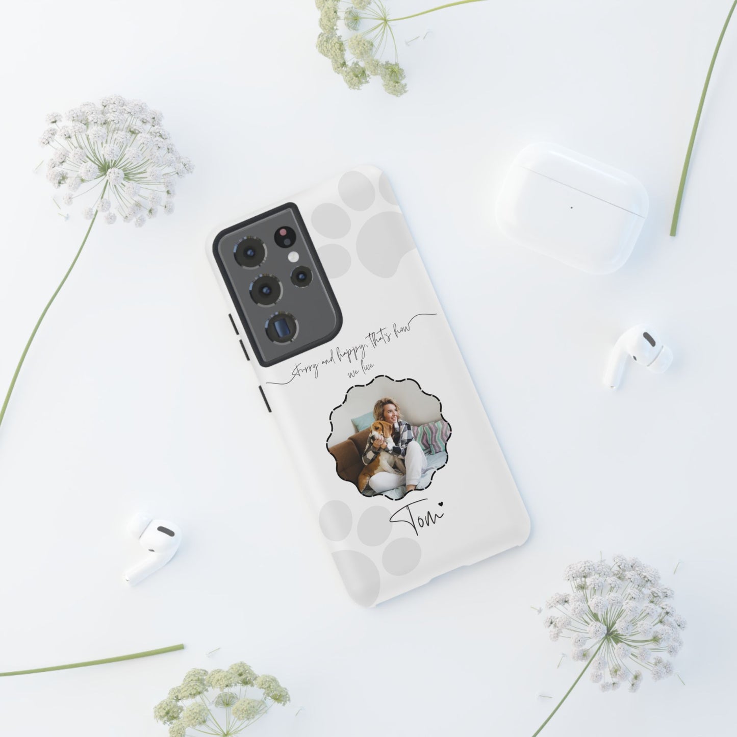 Personalized Name+Photo Phone Case