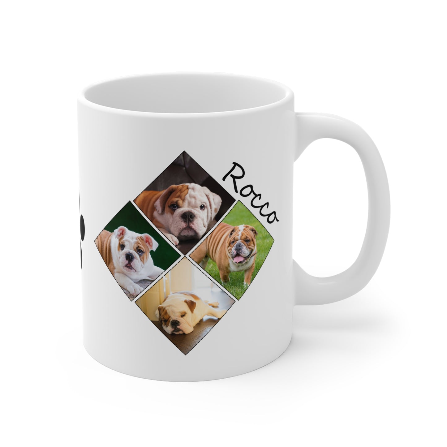 Personalized Pet Photo+Name Mug