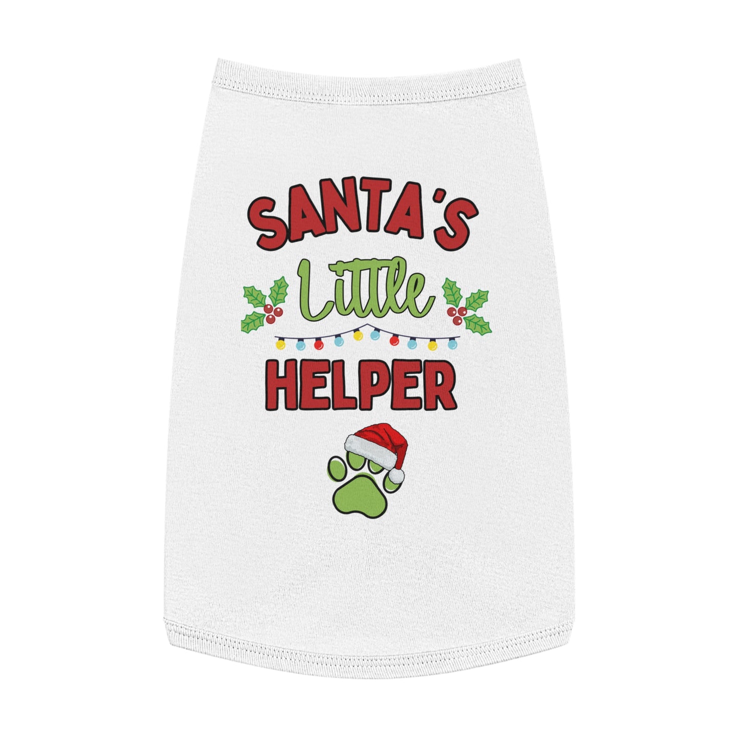 Santa's Little Helper Tank Top