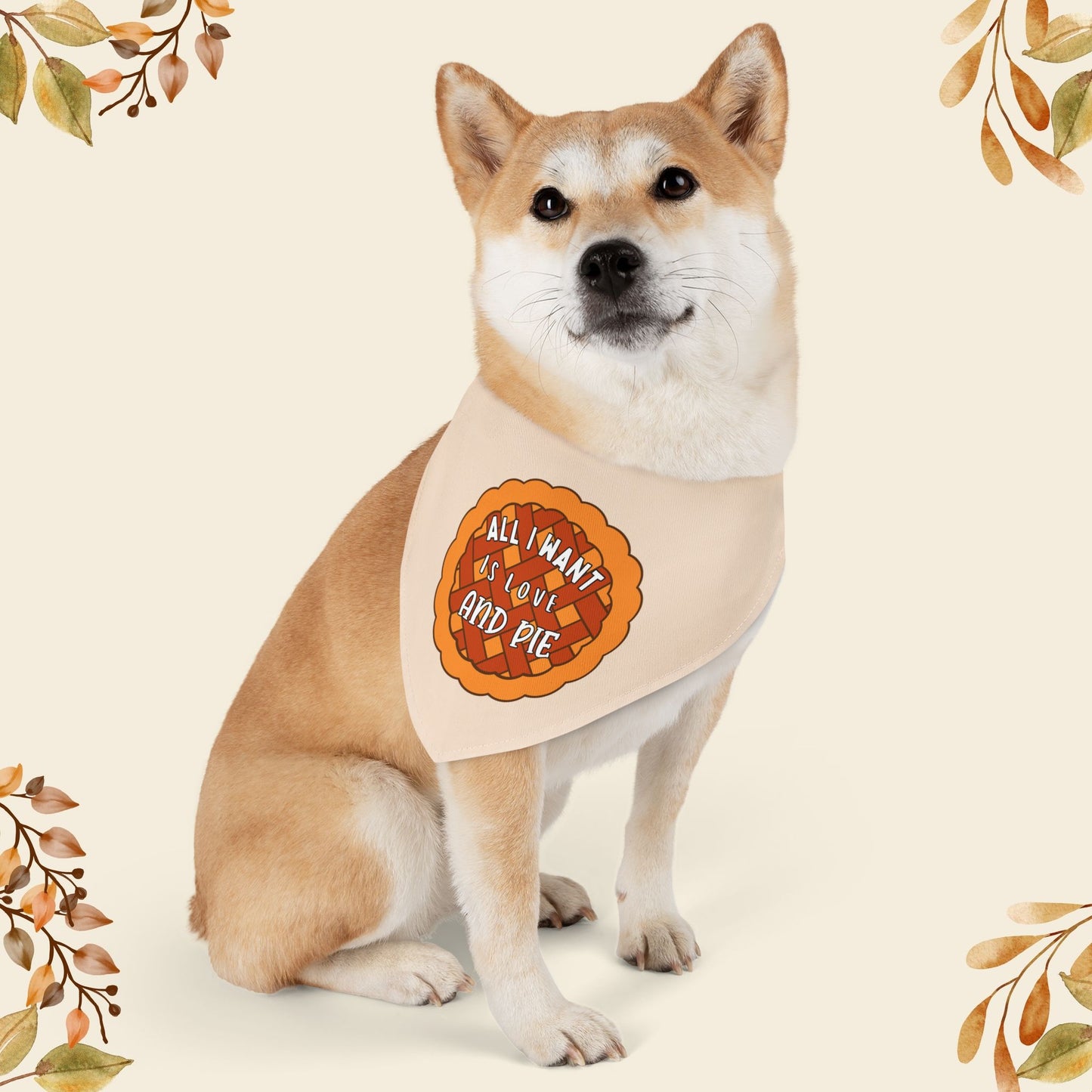 Love And Pie Bandana Collar