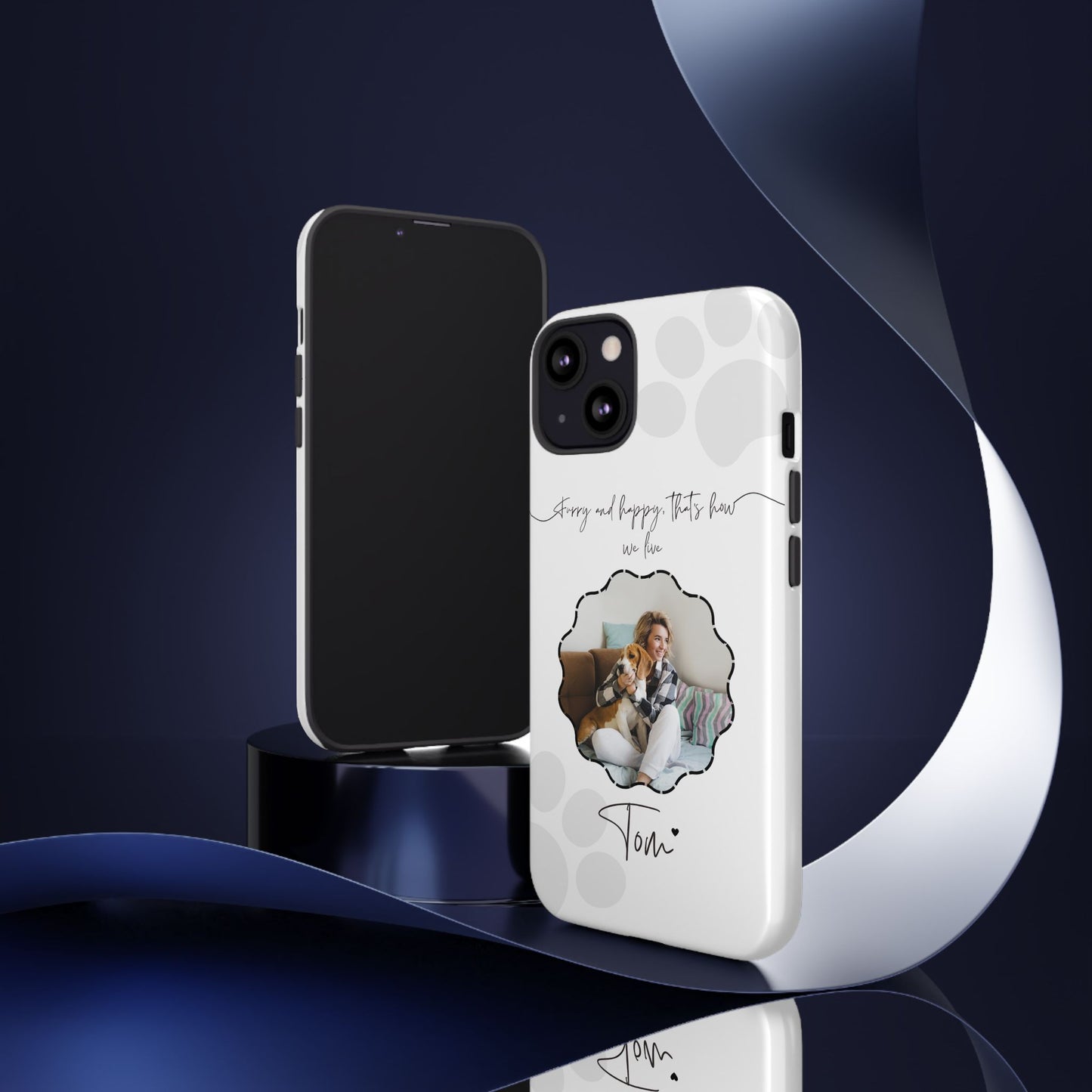 Personalized Name+Photo Phone Case