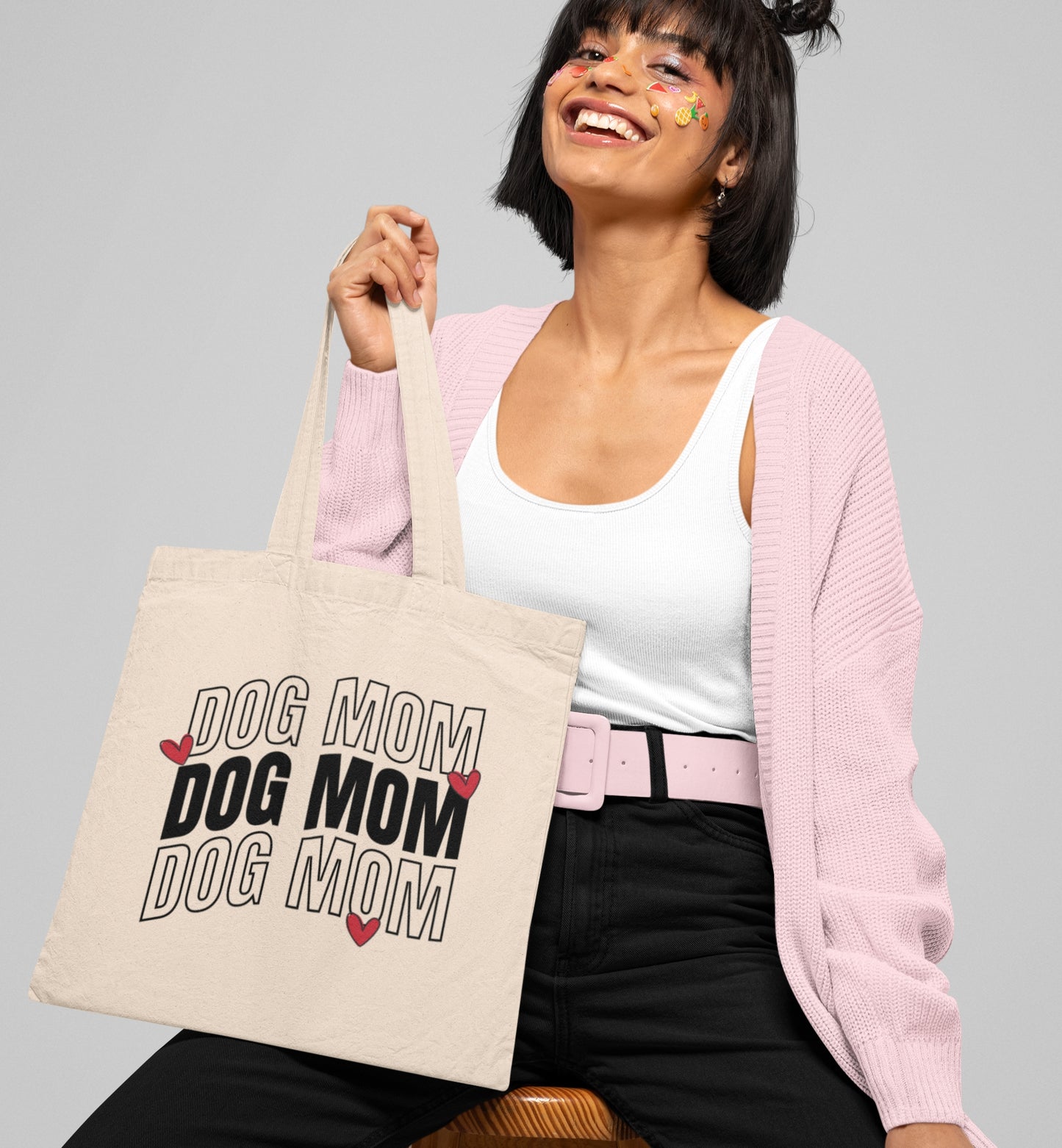 Dog Mom Tote Bag
