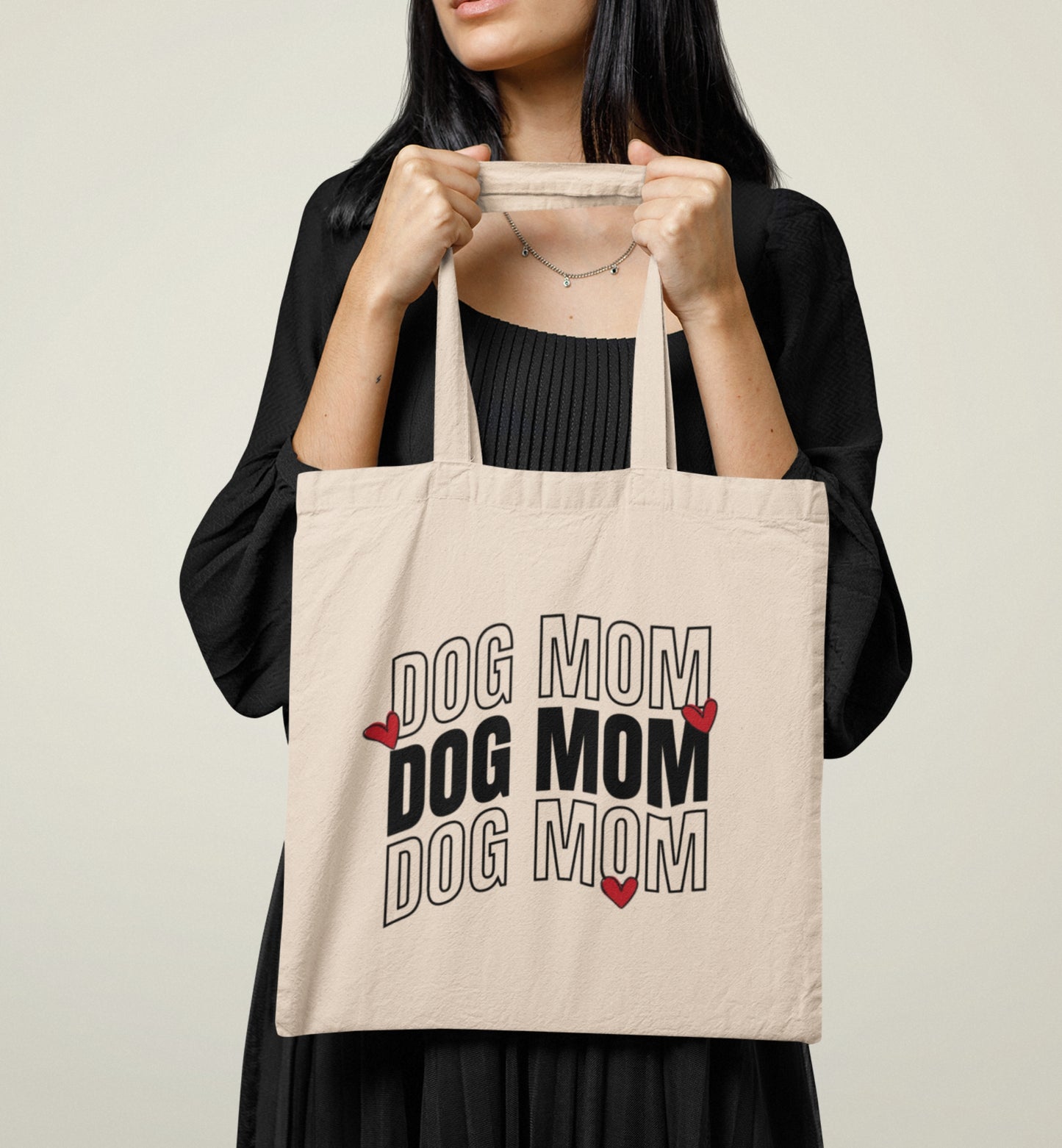 Dog Mom Tote Bag