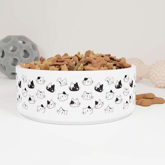 Cat Face Pet Bowl