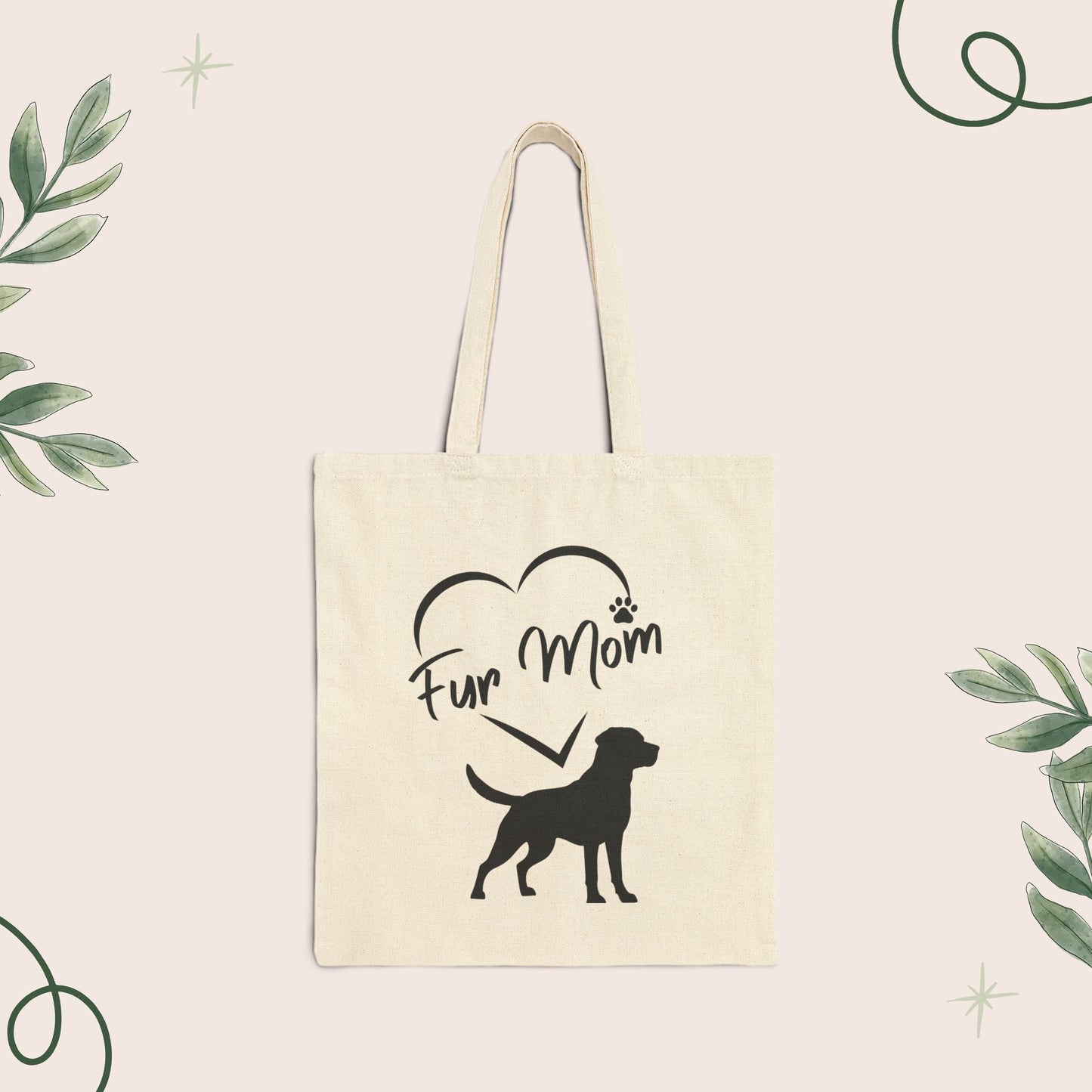 Fur Mom Tote Bag