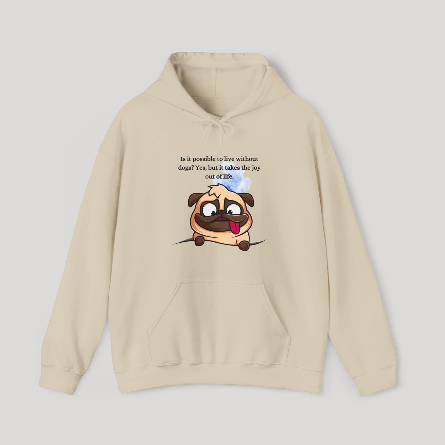 Dog Life Message Hoodie