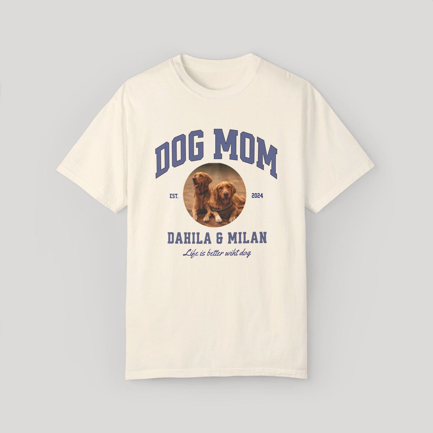 Personalized Name+Photo T-shirt
