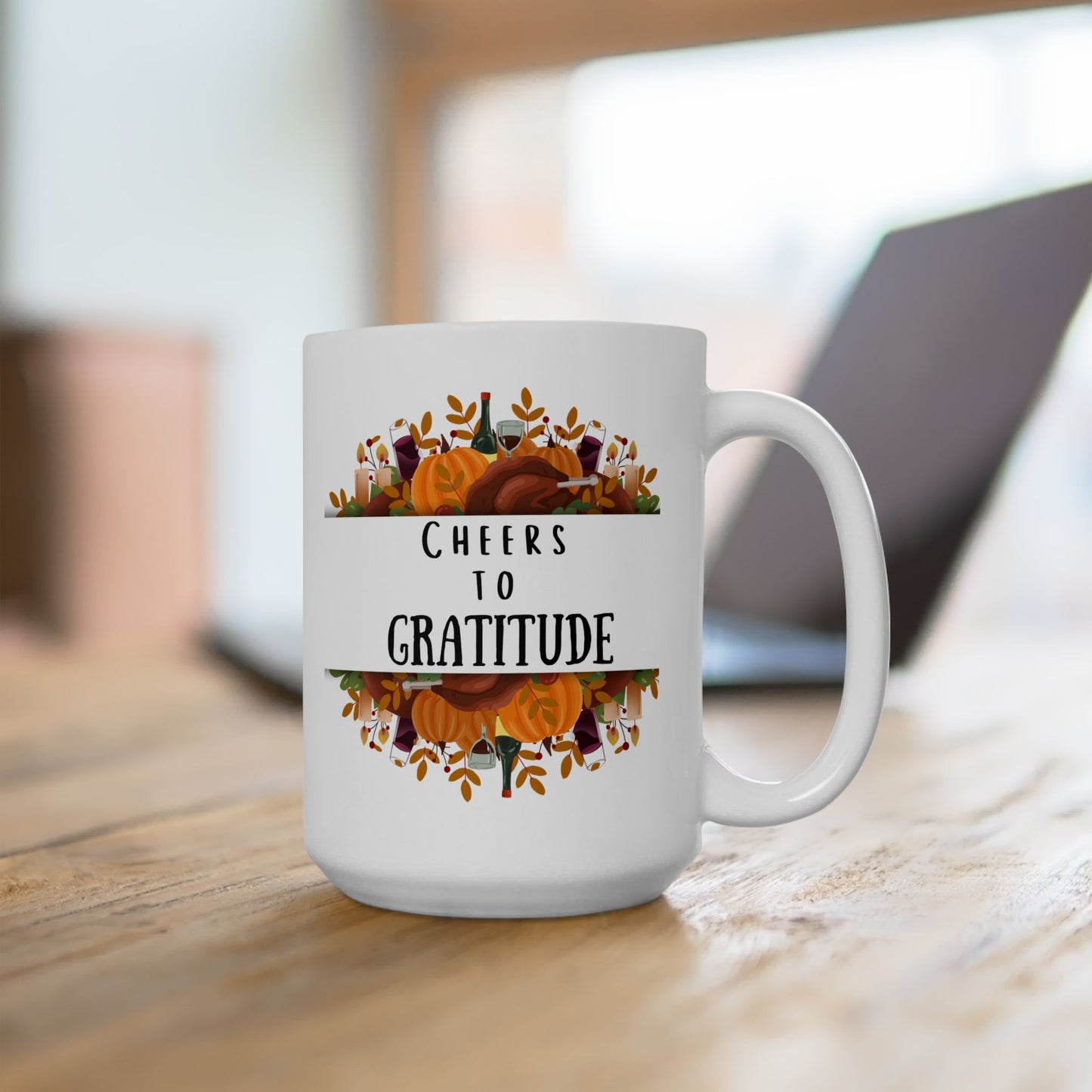 Cheers To Gratitude Mug