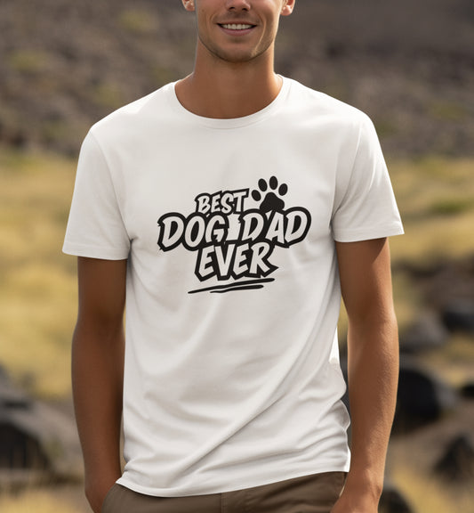 Best Dog Dad T-shirt