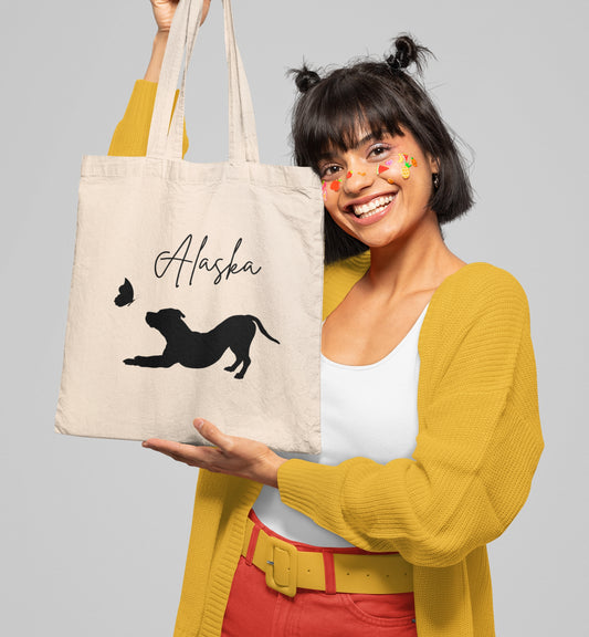 Personalized Name Tote Bag