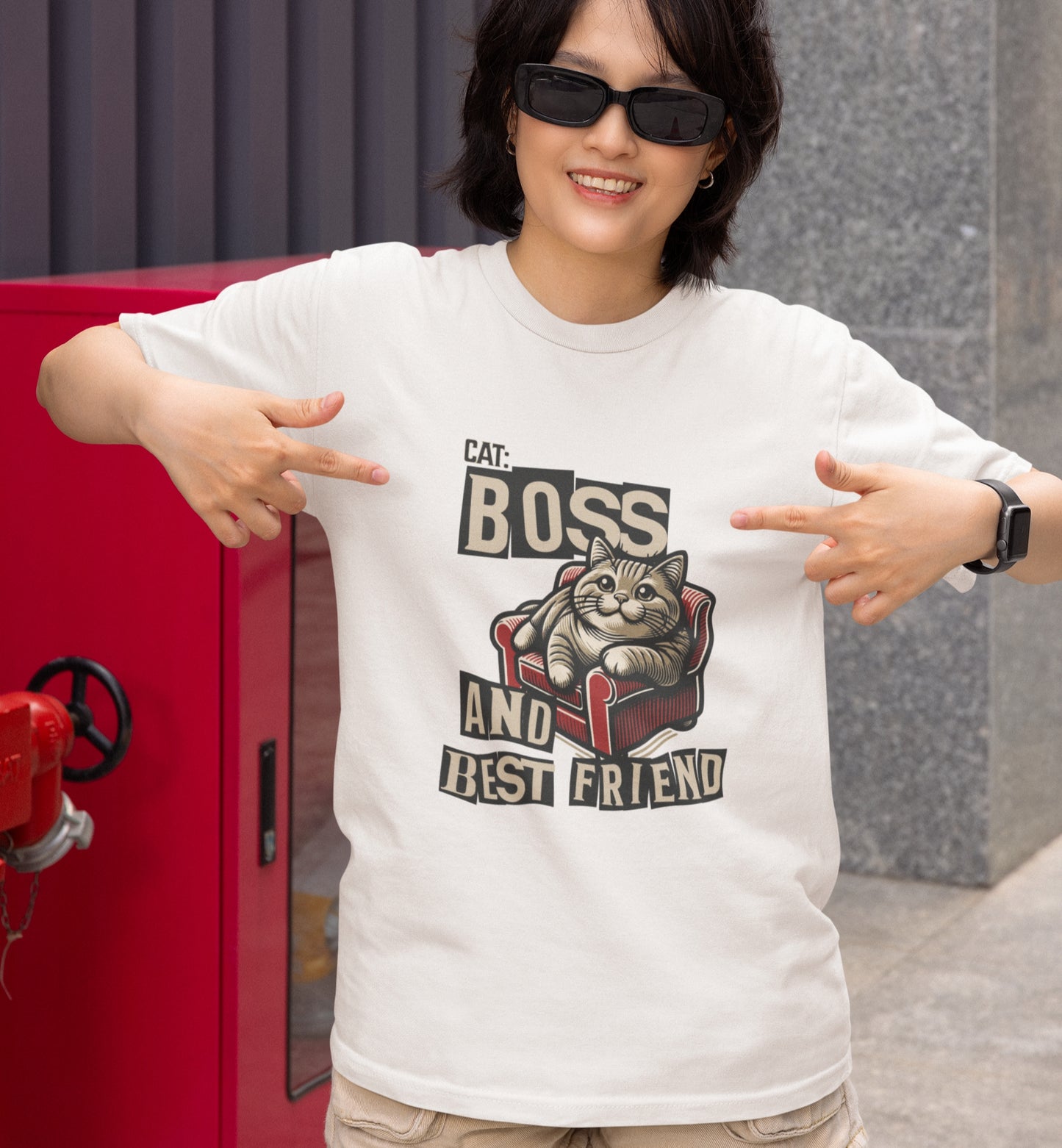 Cat Boss T-shirt