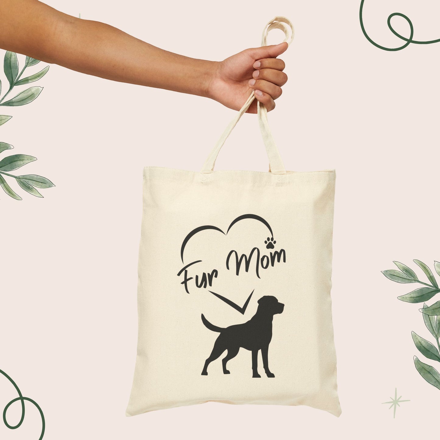 Fur Mom Tote Bag