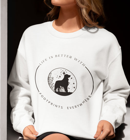 Footprints Sweatshirt