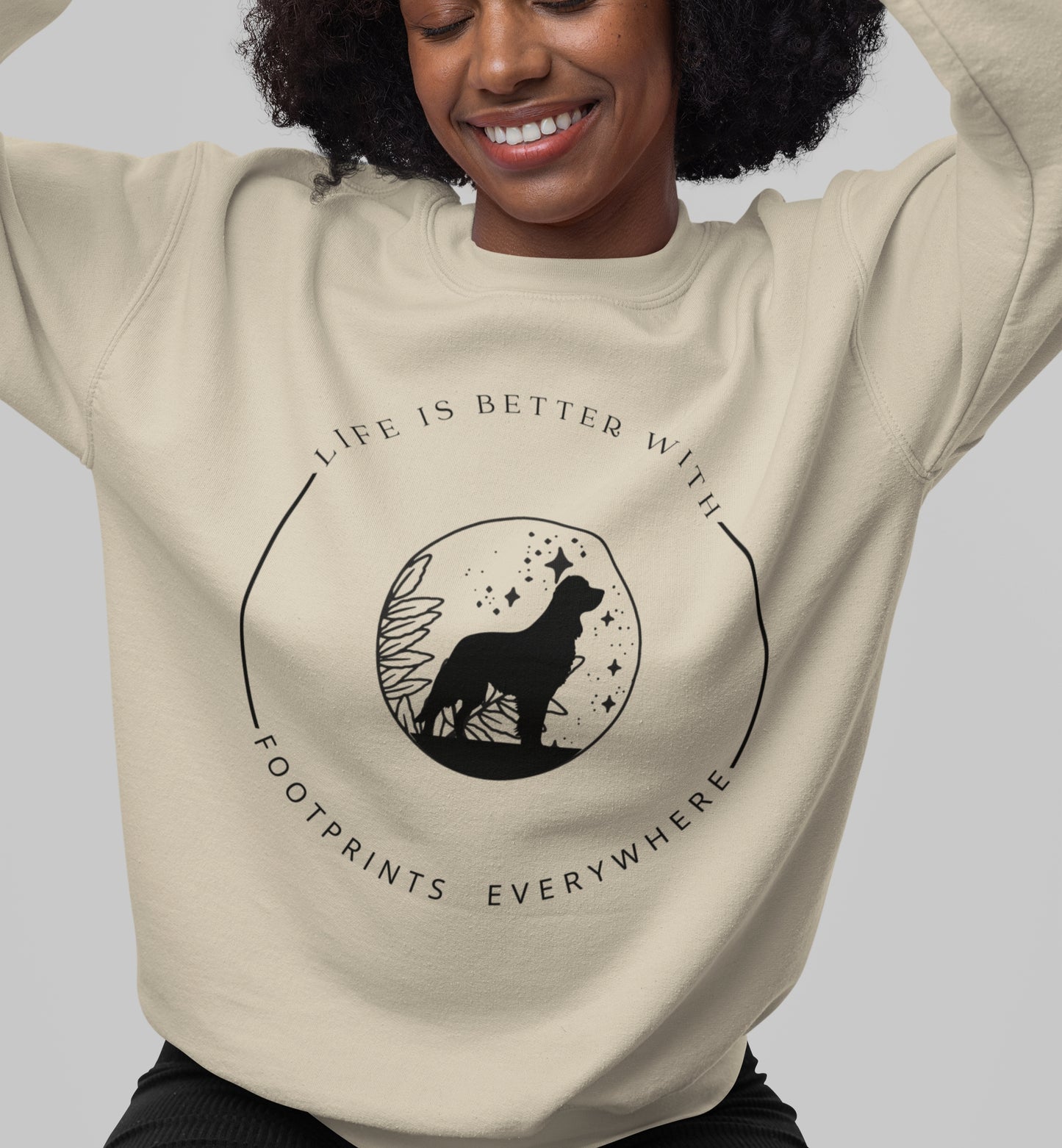 Footprints Sweatshirt