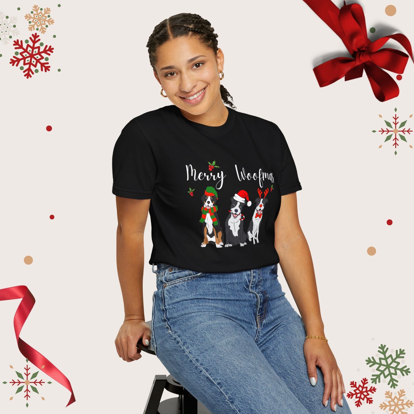 Merry Woofmas T-shirt