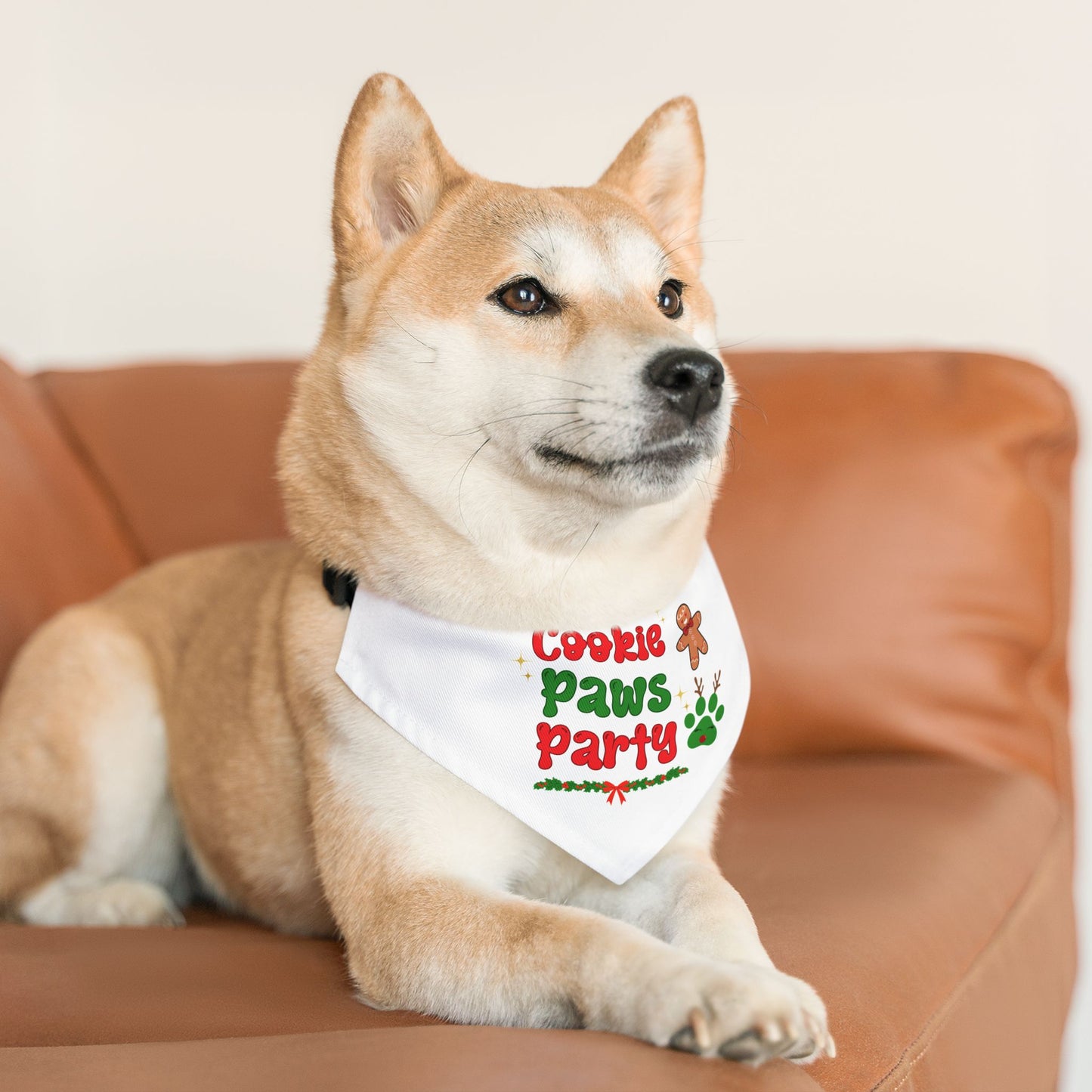 Cookie-Paws-Party  Bandana