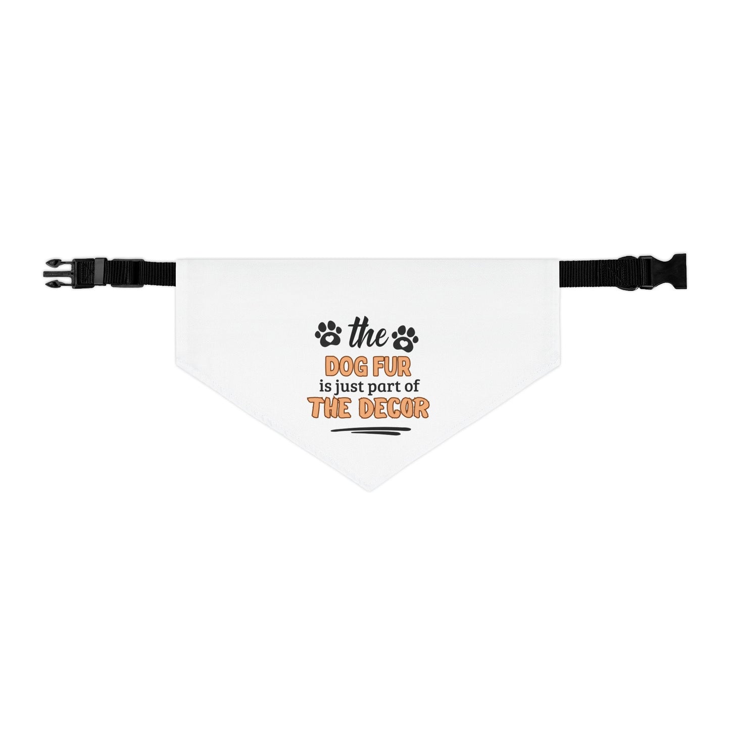 Dog Fur Bandana Collar